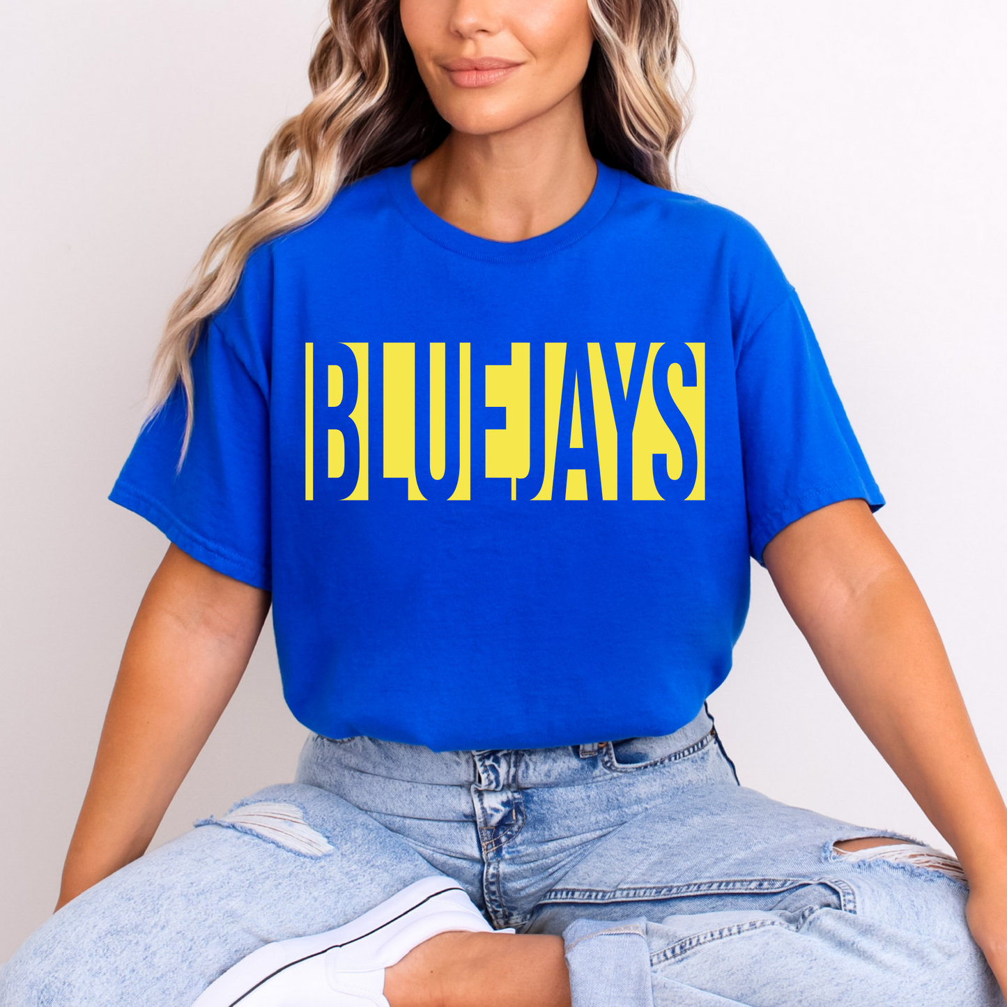 Bold Block Bluejays (Youth)