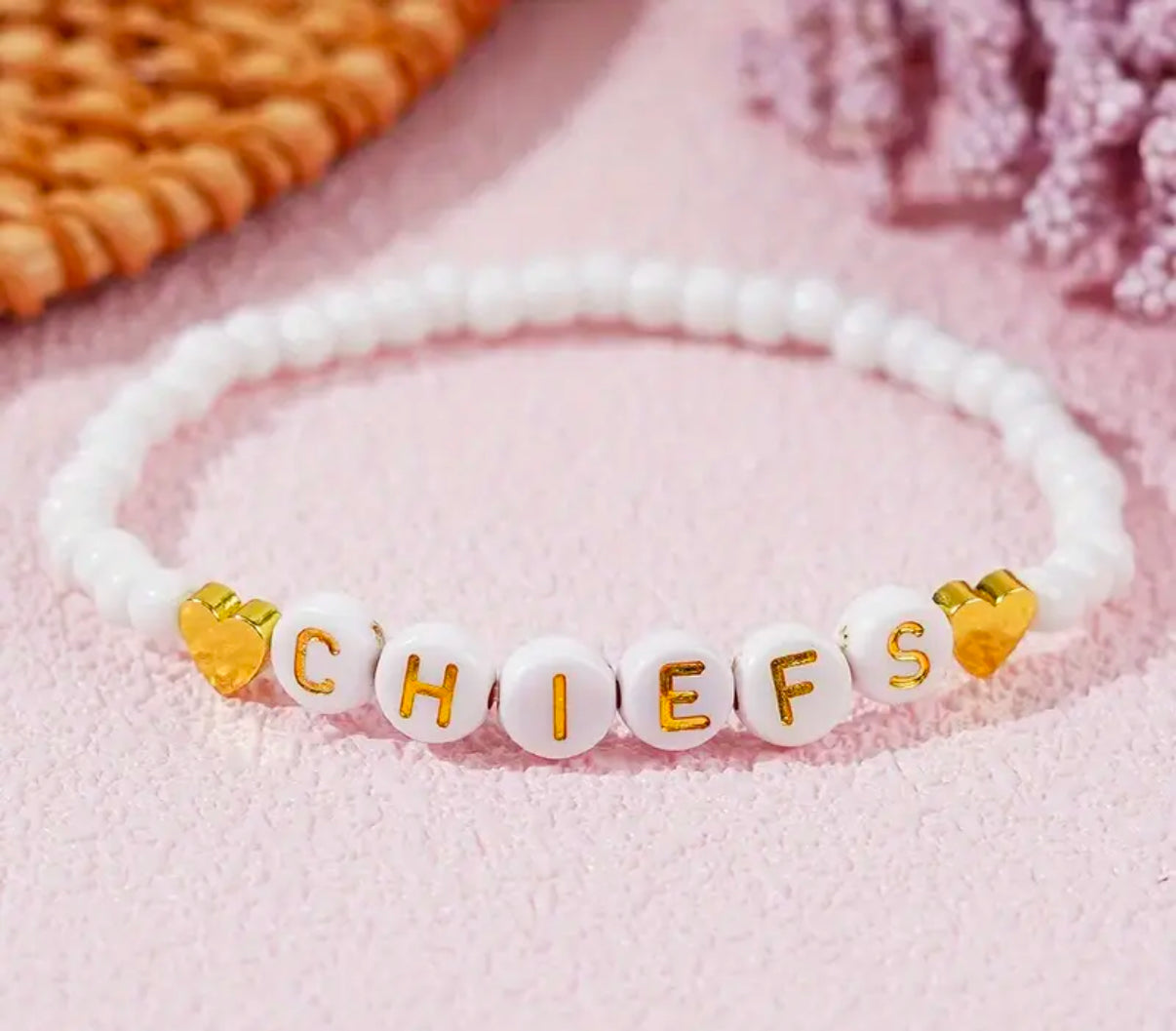Chiefs Pony-bead Bracelet