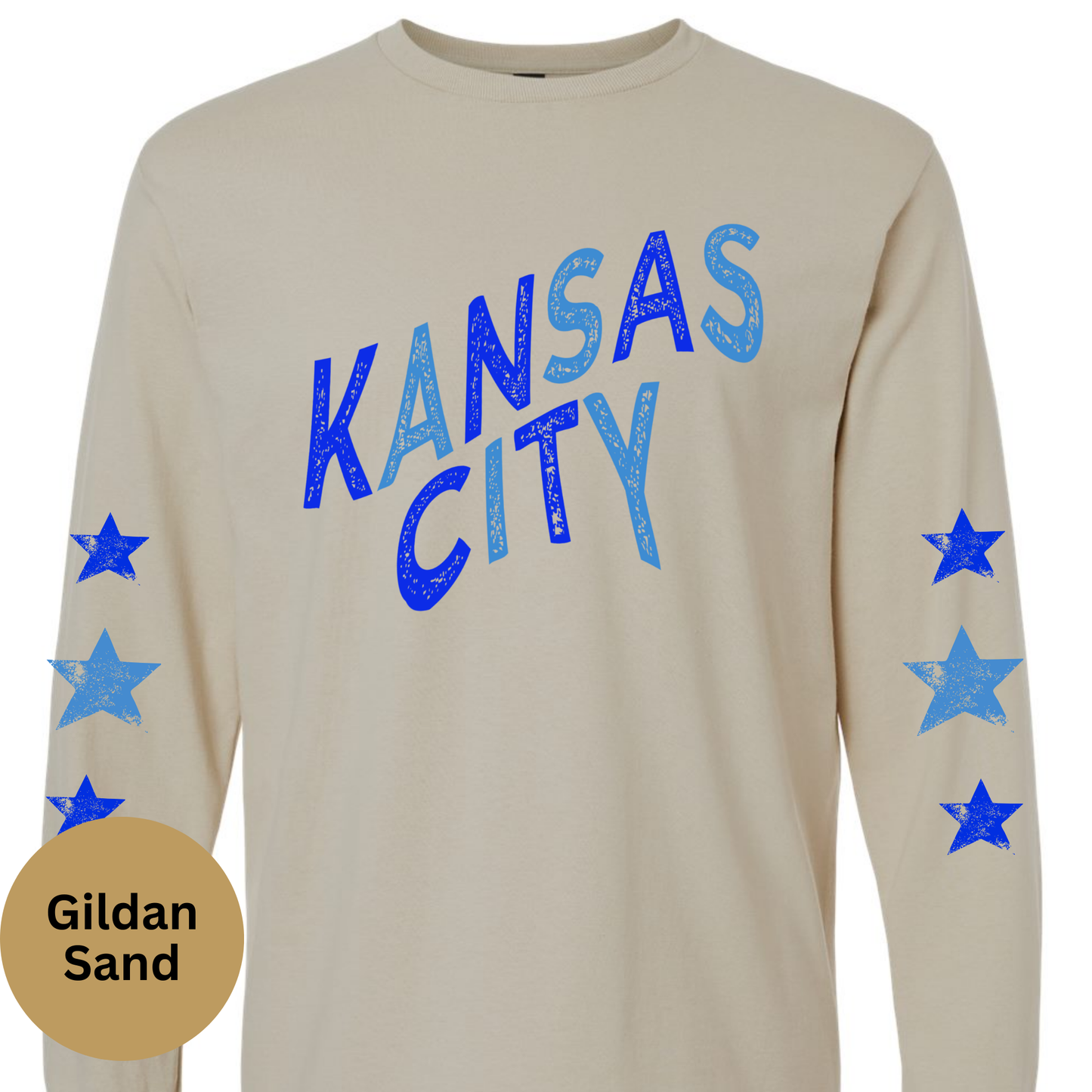 Kansas City Wavy with Sleeve Design