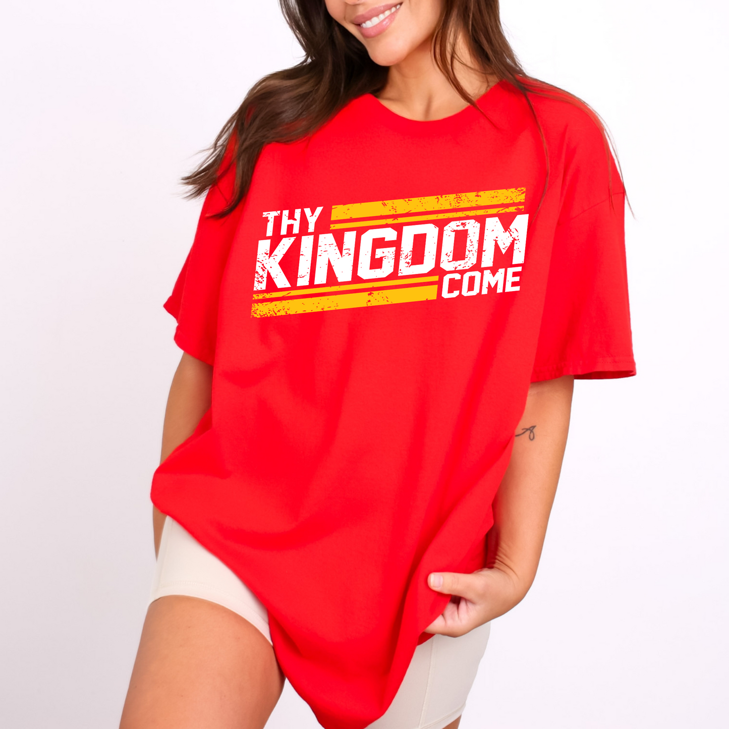Thy Kingdom Come Tee - Red