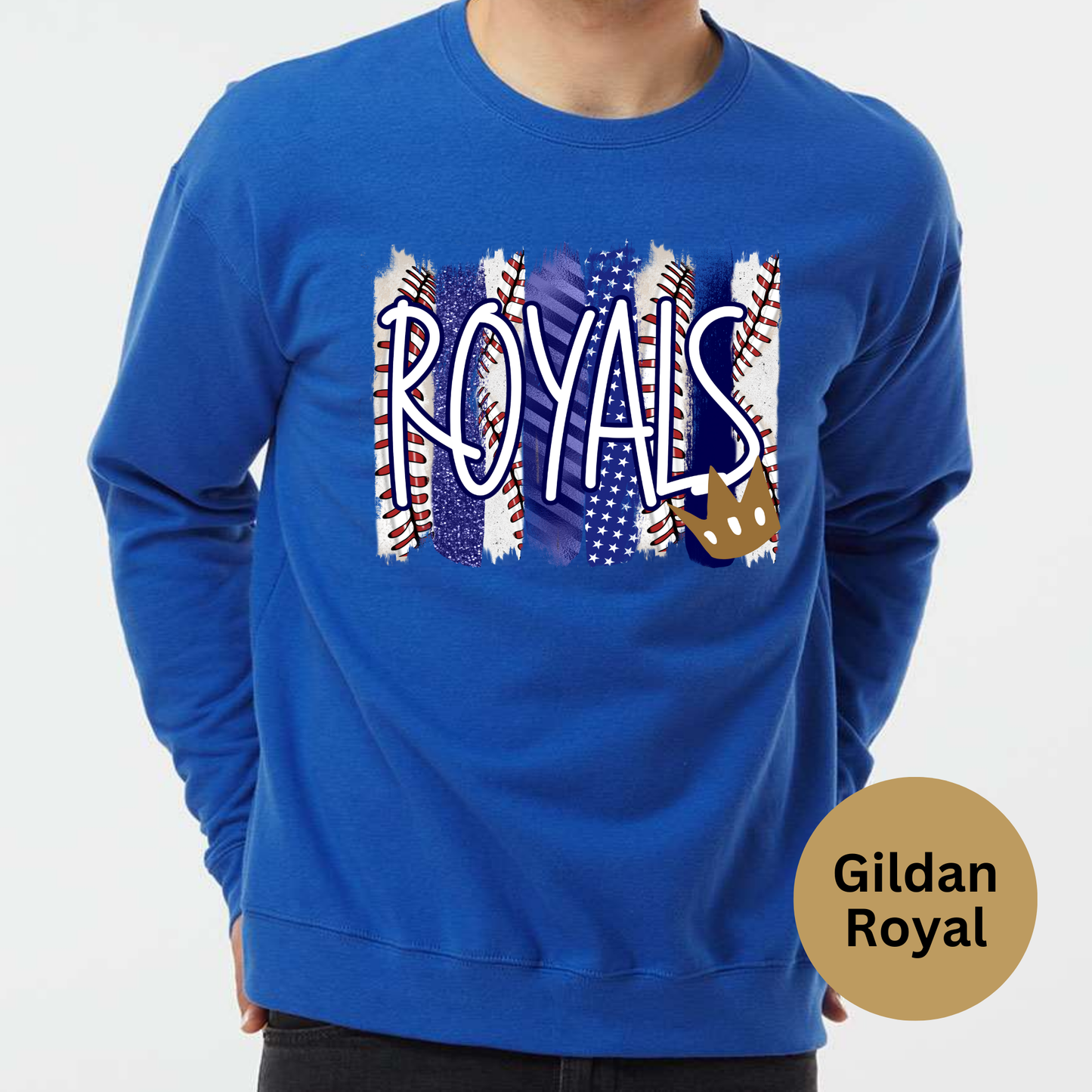 ROYALS Pattern Collage Background