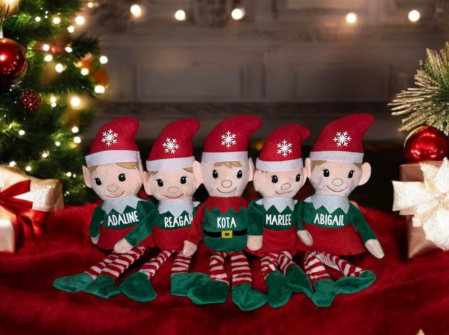 Personalized Christmas Elves