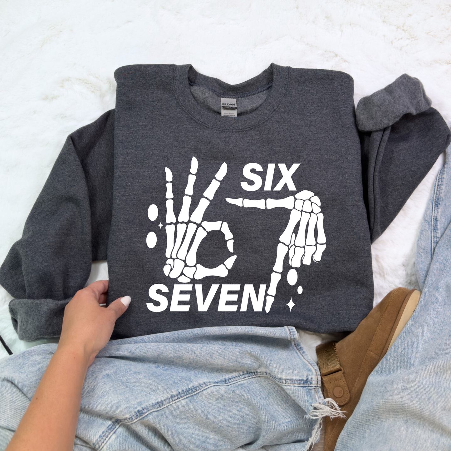 Youth 6 7 Skeleton Hands