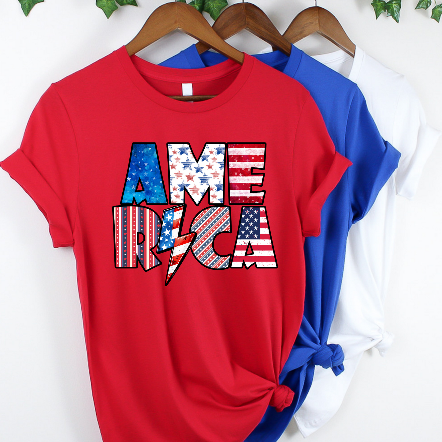 Bold America Lightning Bolt Tee (Youth)