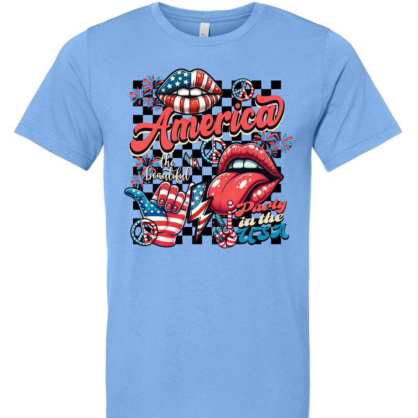 Retro America Collage Tank – Party in the USA (Youth)