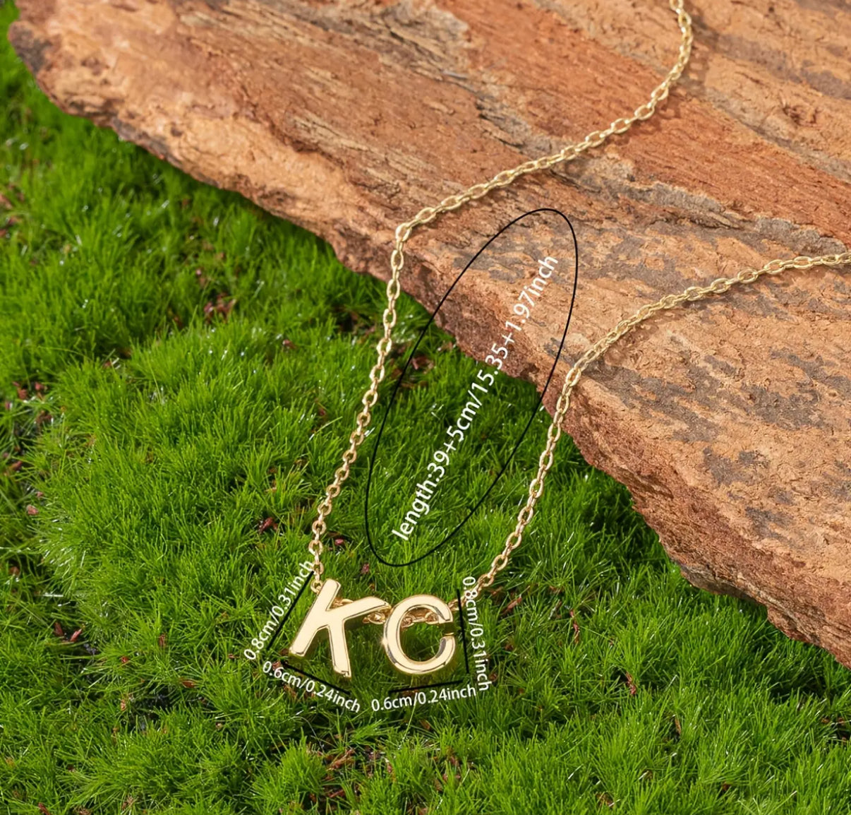 KC Pendent Necklace