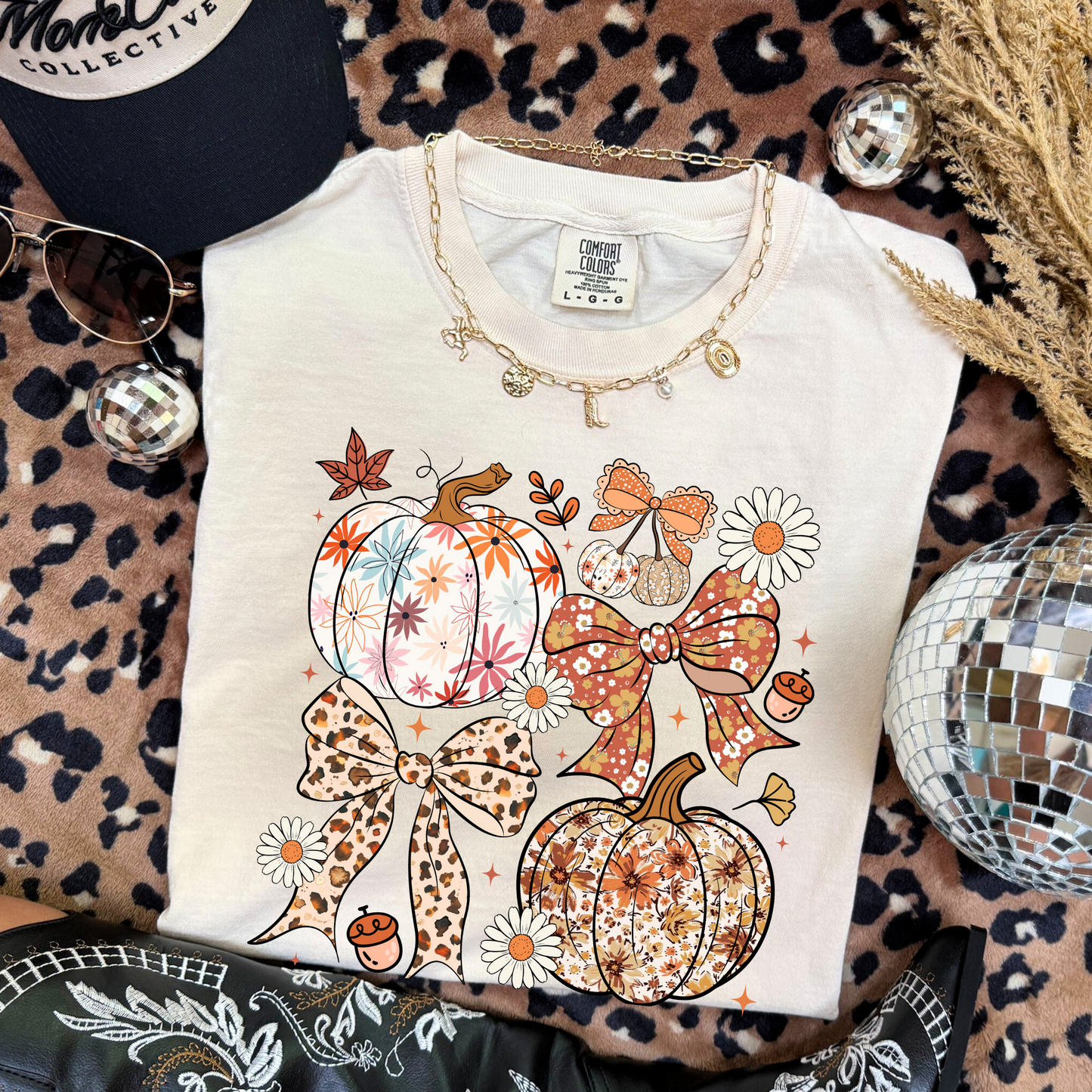 Youth Boho Fall, Pumpkins & Bows