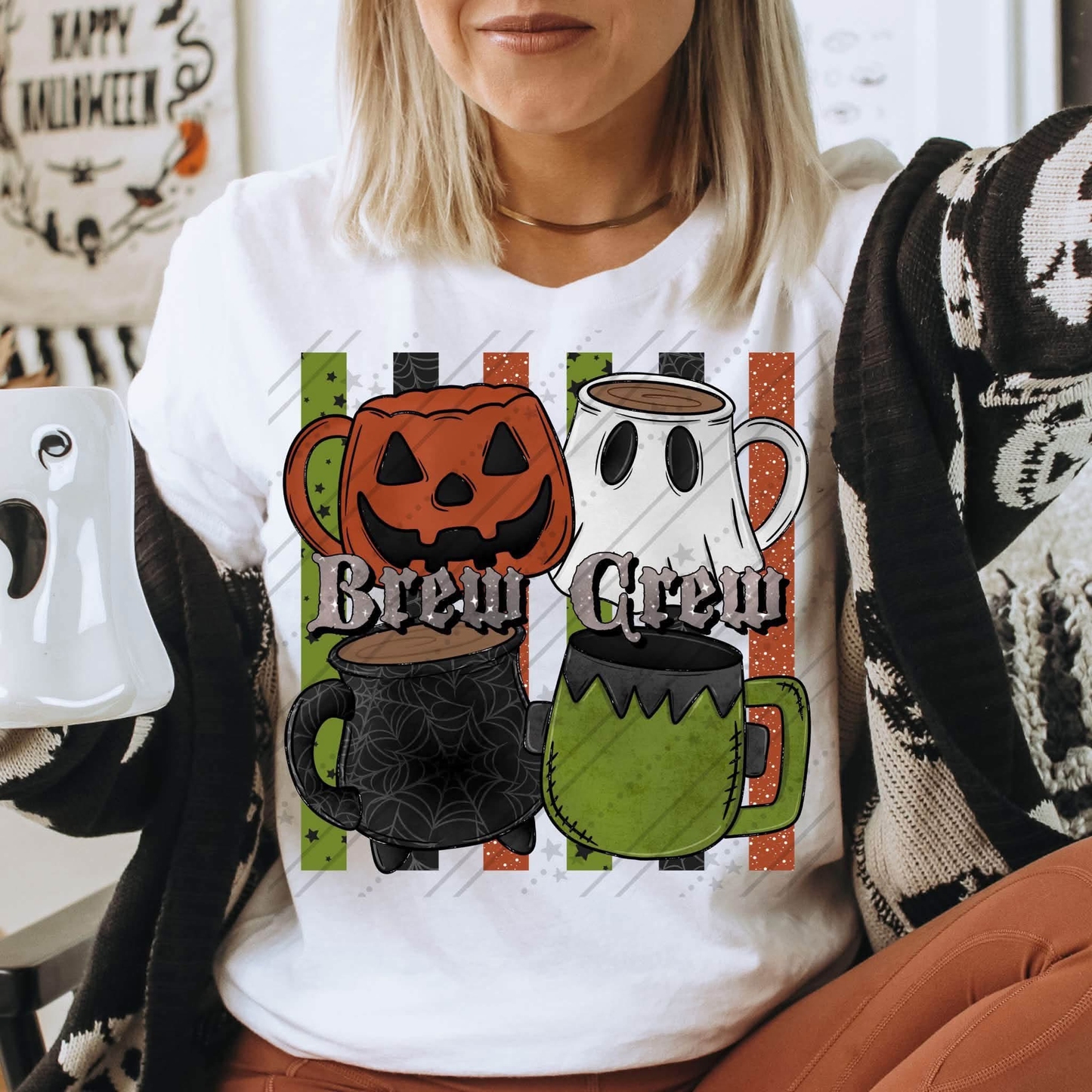 Brew Crew Halloween Graphic