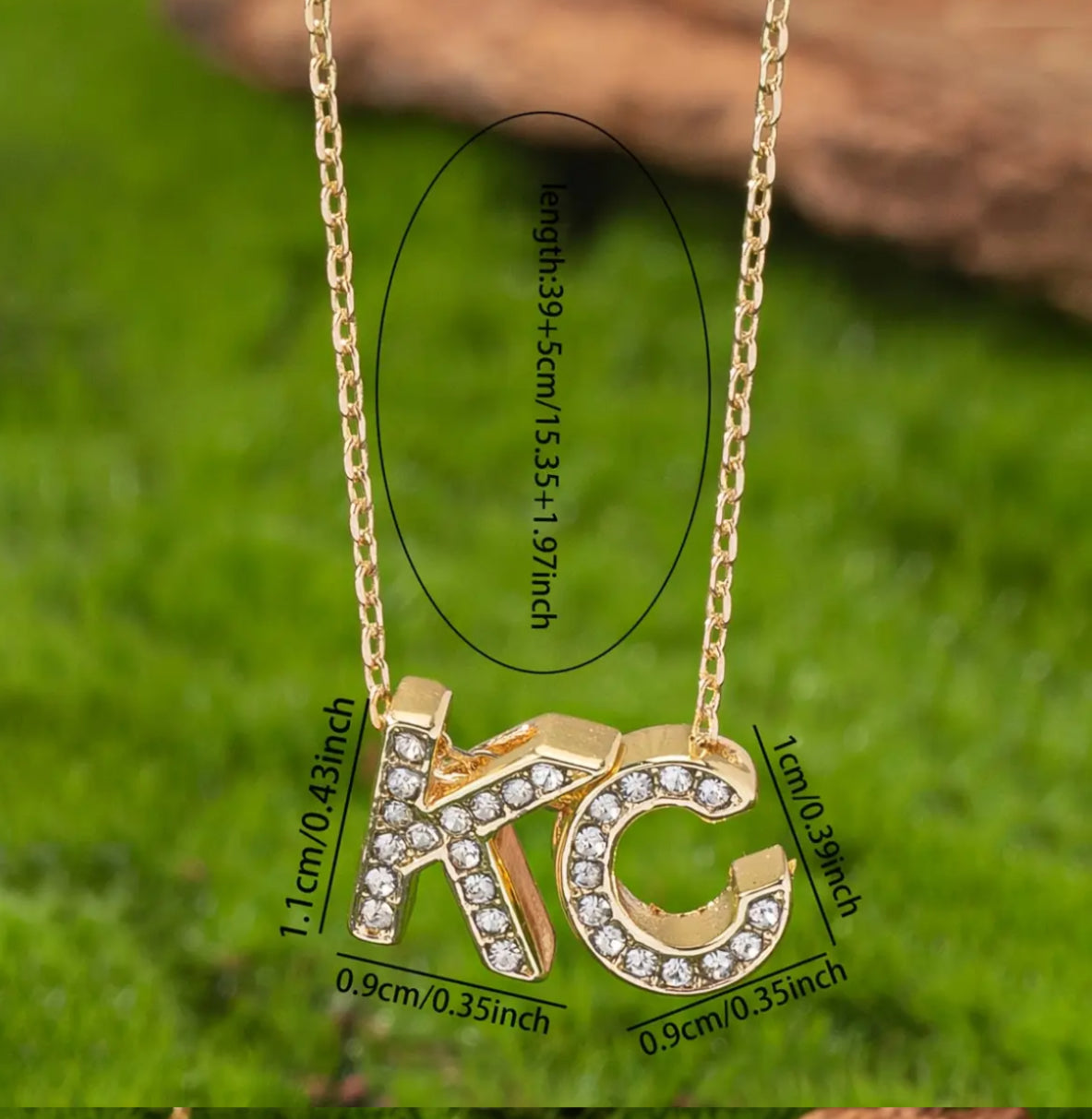 KC Pendent Necklace
