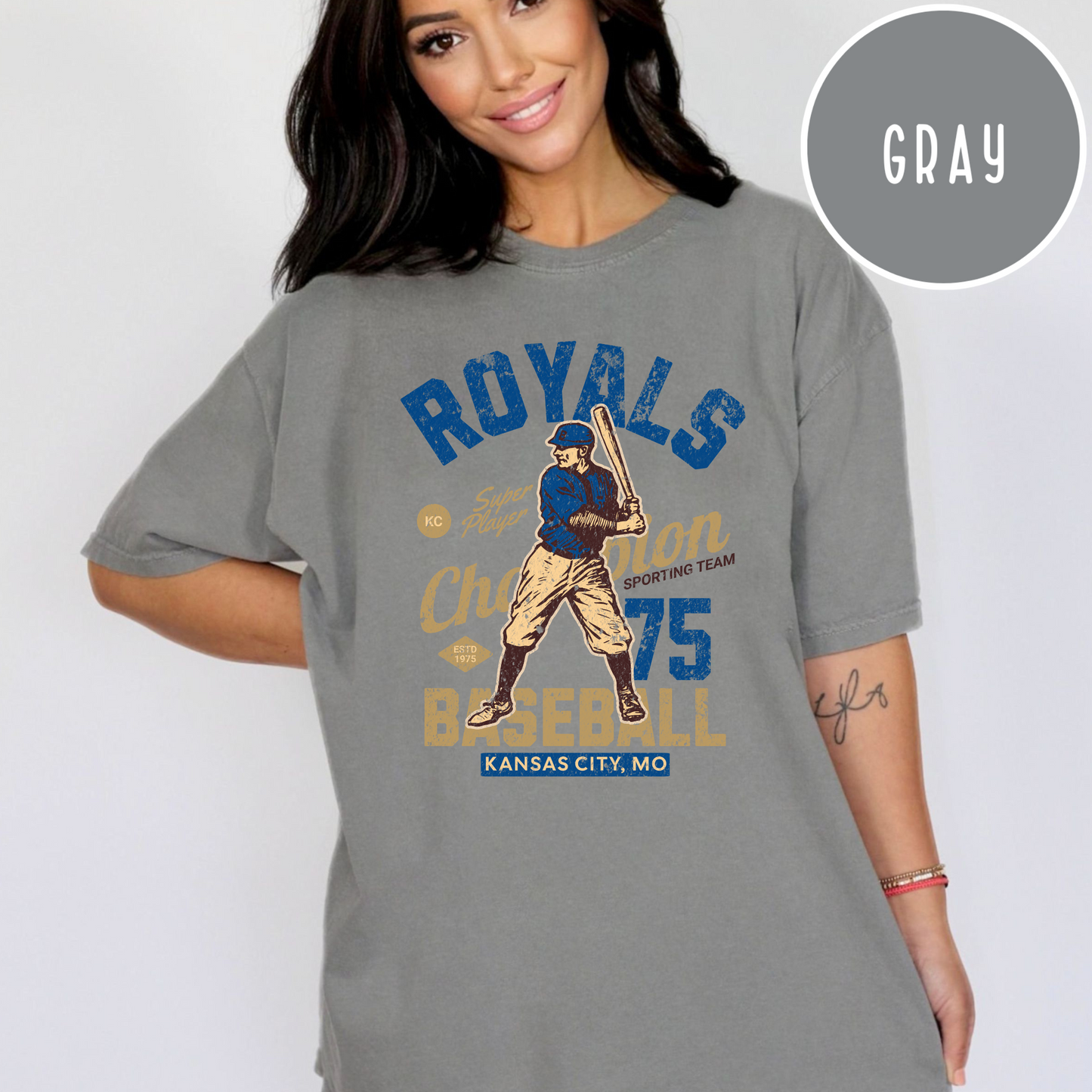 KC Retro Royals Baseball