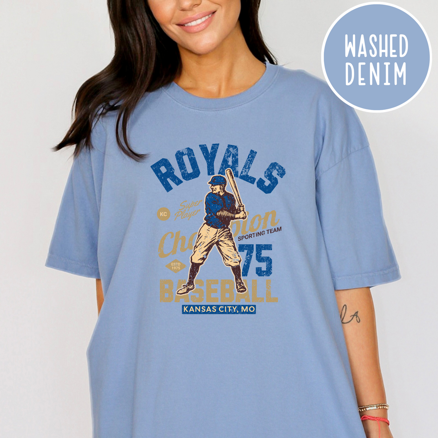 KC Retro Royals Baseball
