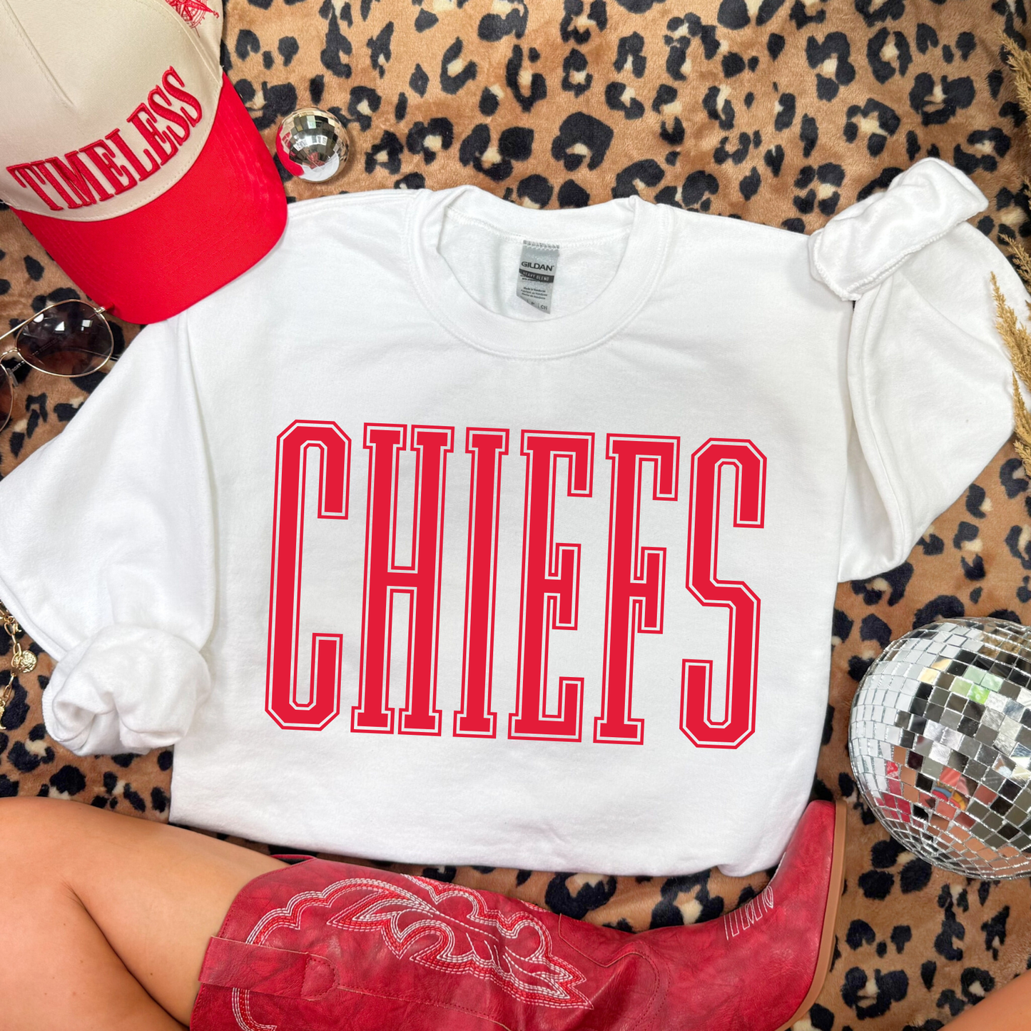 Chiefs - Tall Skinny Varsity Filled