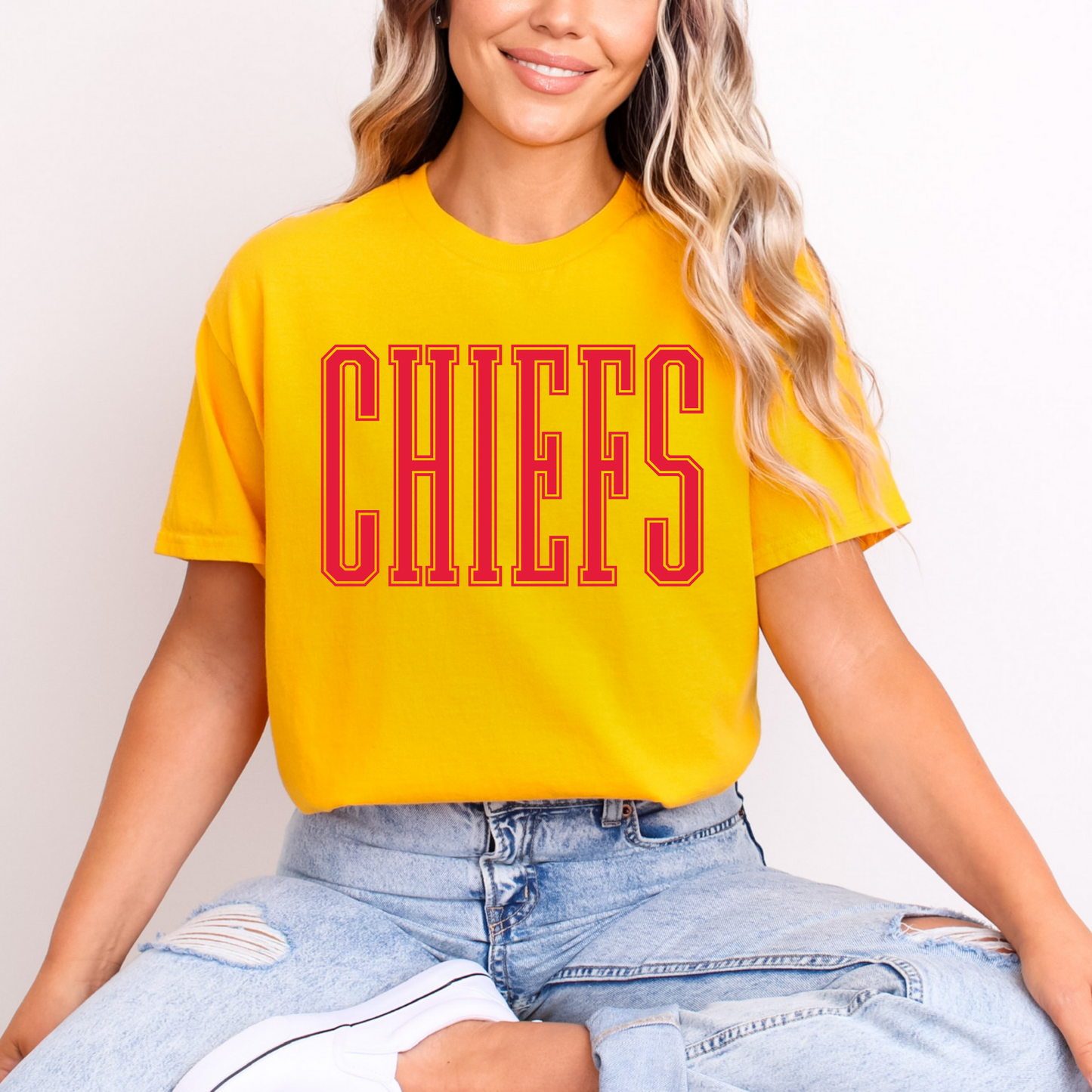Chiefs - Tall Skinny Varsity Filled