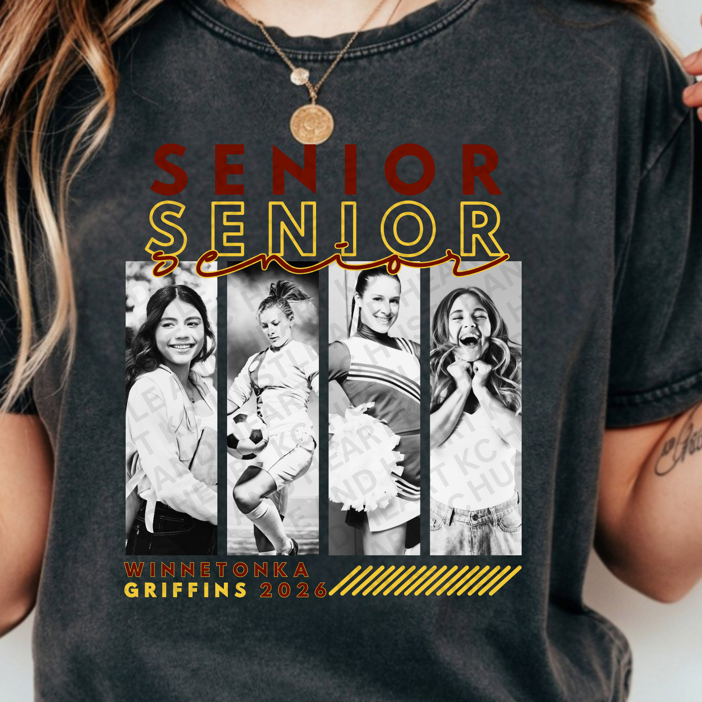 Senior Collage Shirt – Custom Photo Tee