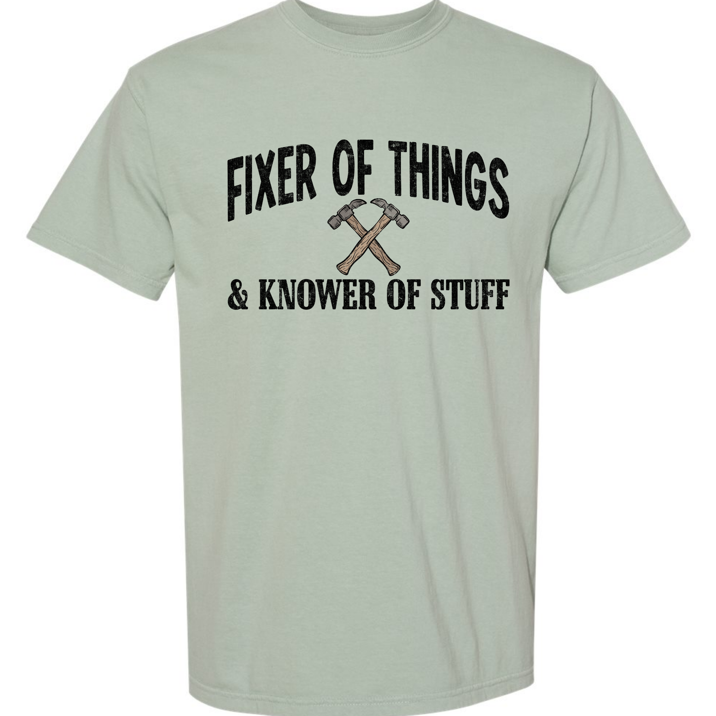 Fixer of Things & Knower of Stuff Shirt | Funny Dad Handyman Tee