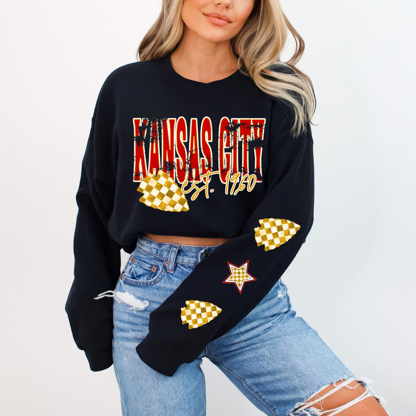 Toddler Kansas City Est. 1960 Crewneck Sweatshirt