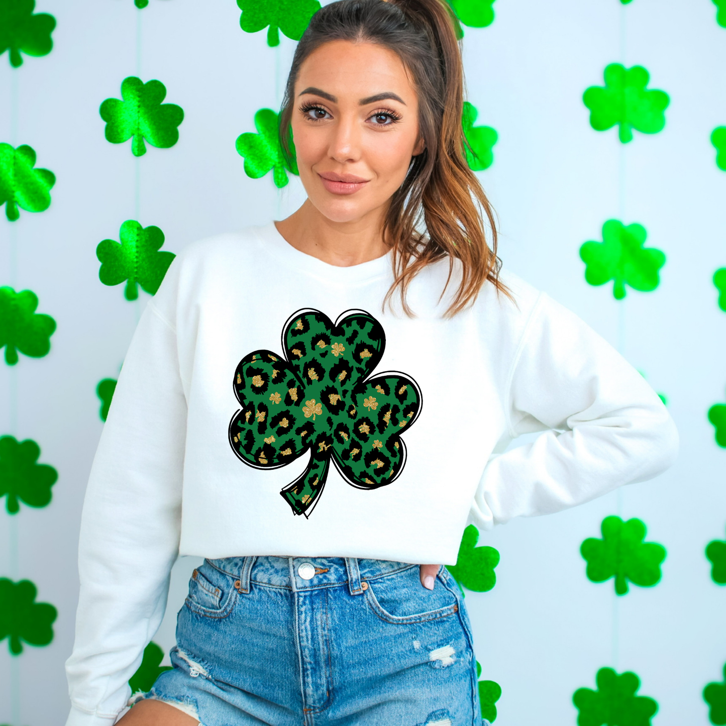 Leopard Shamrock