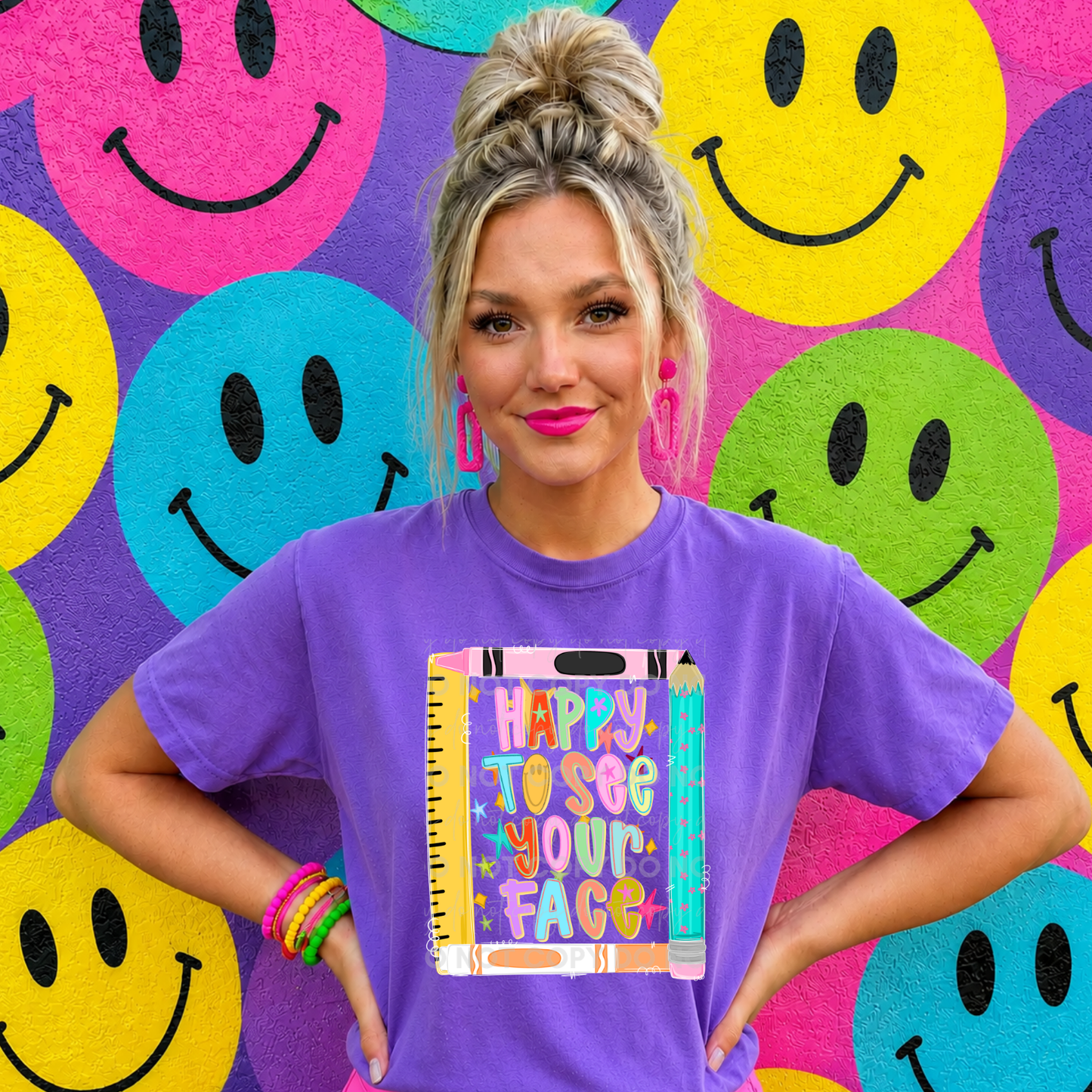 Happy to See Your Face T-Shirt