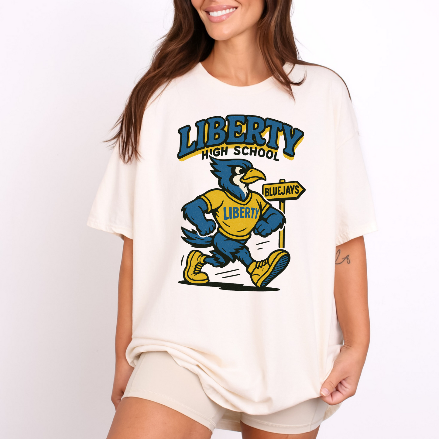 Vintage Liberty Bluejays Tee
