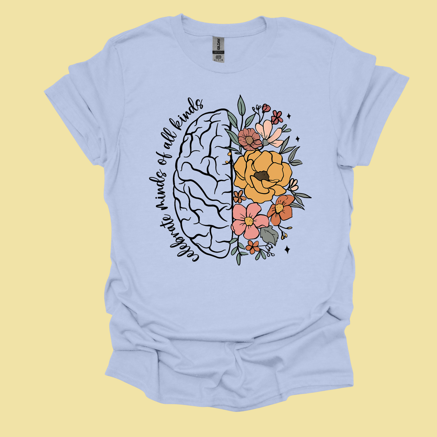 Thompson Counseling "Celebrate Minds of All Kinds" Tee