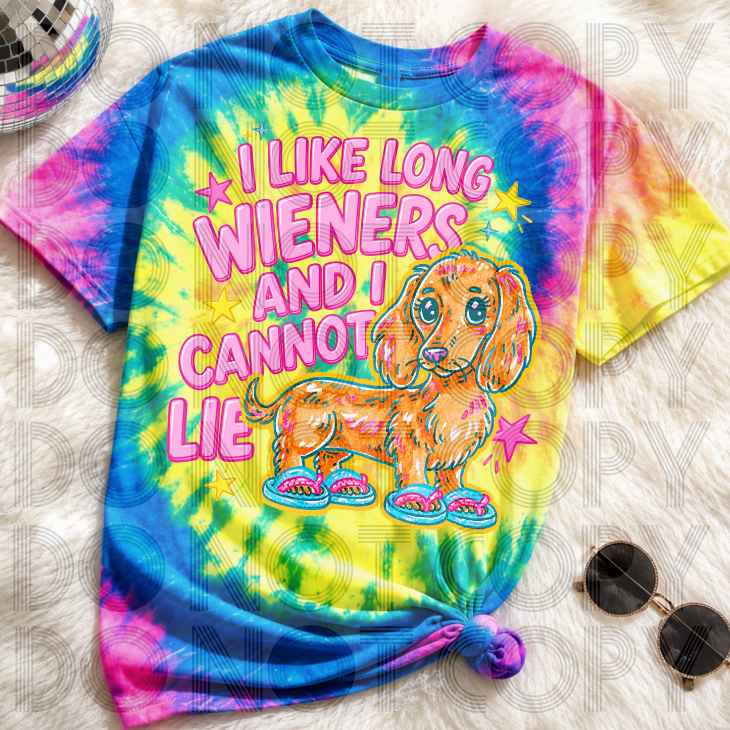 I Like Long Weiners Graphic Tee