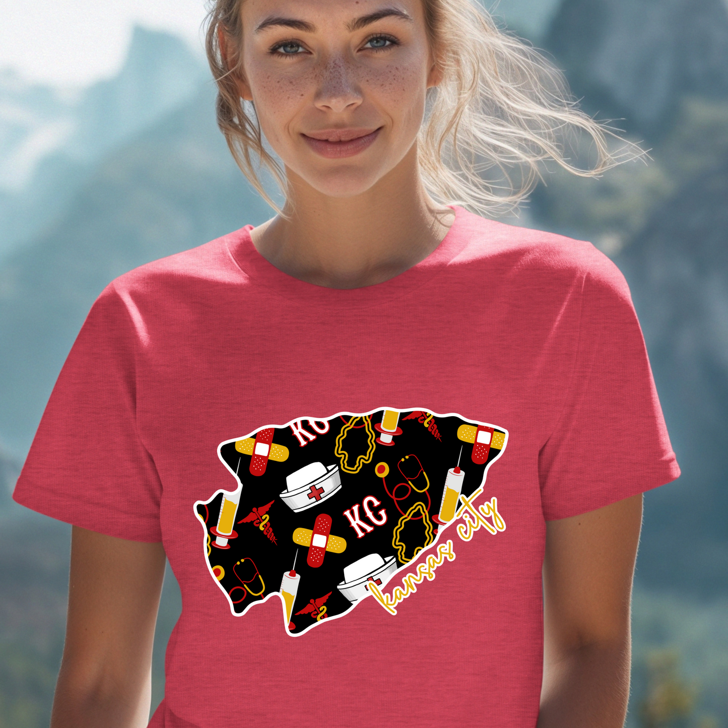 Kansas City Nurse Arrowhead T-Shirt