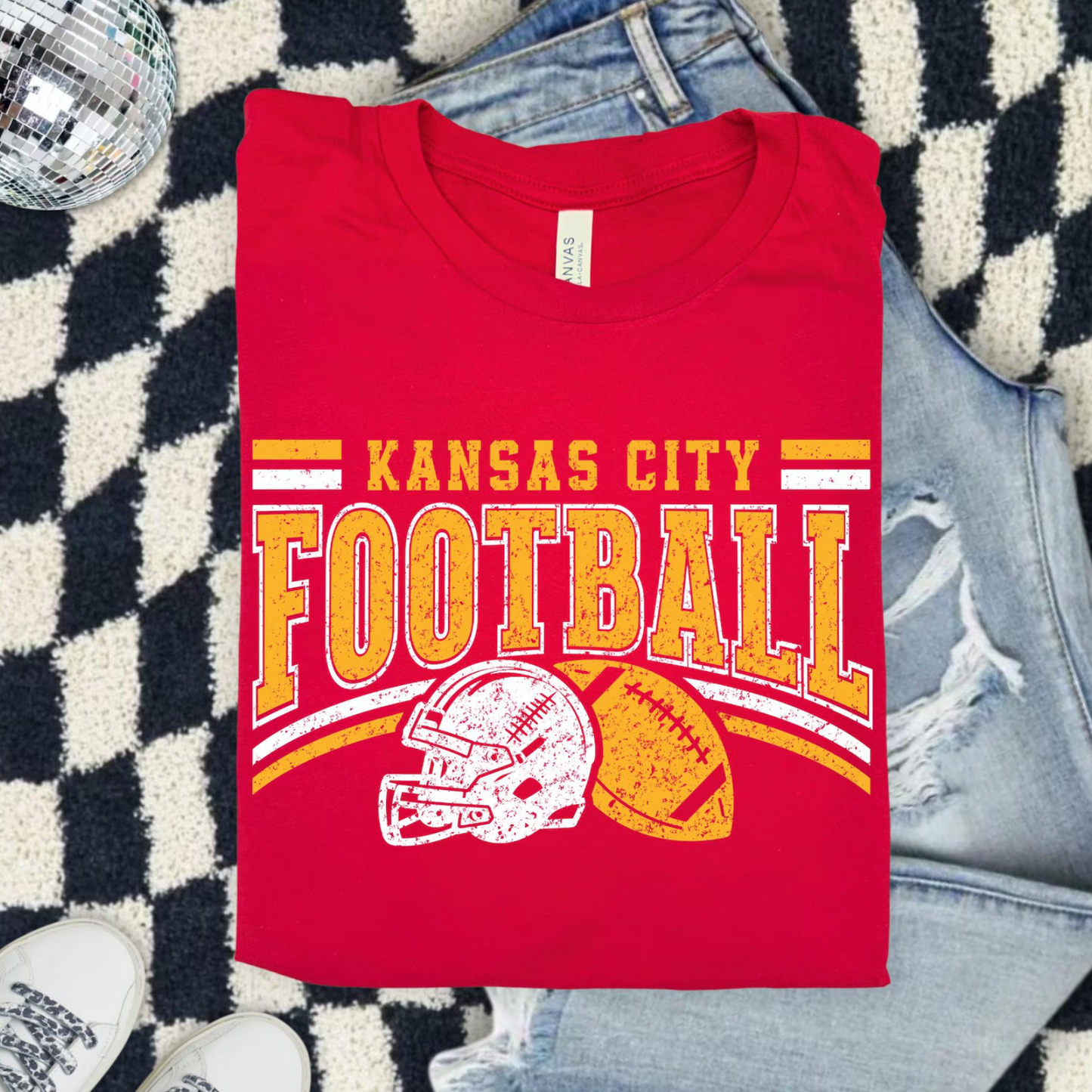 Youth KC Football Classic Helmet