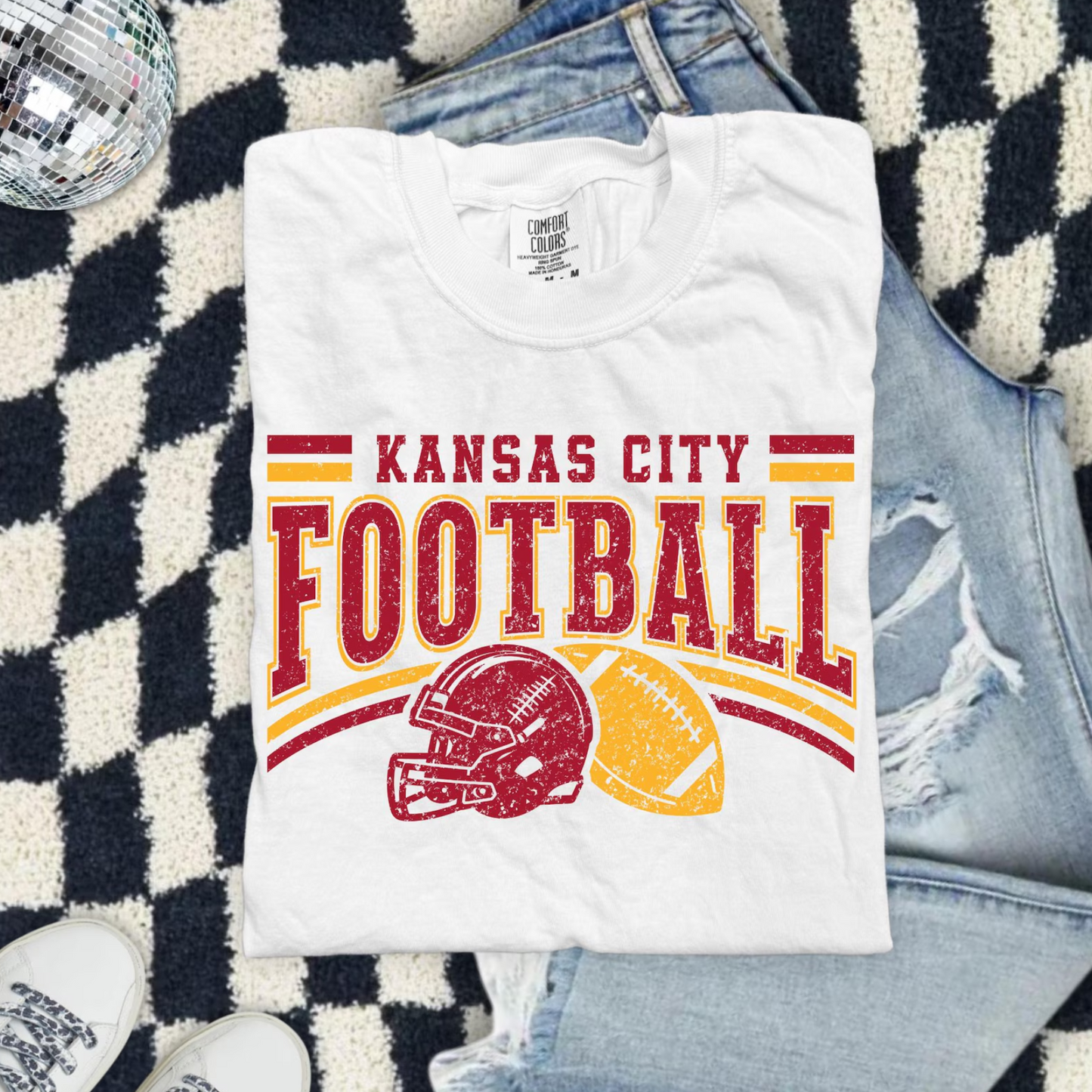 Youth KC Football Classic Helmet