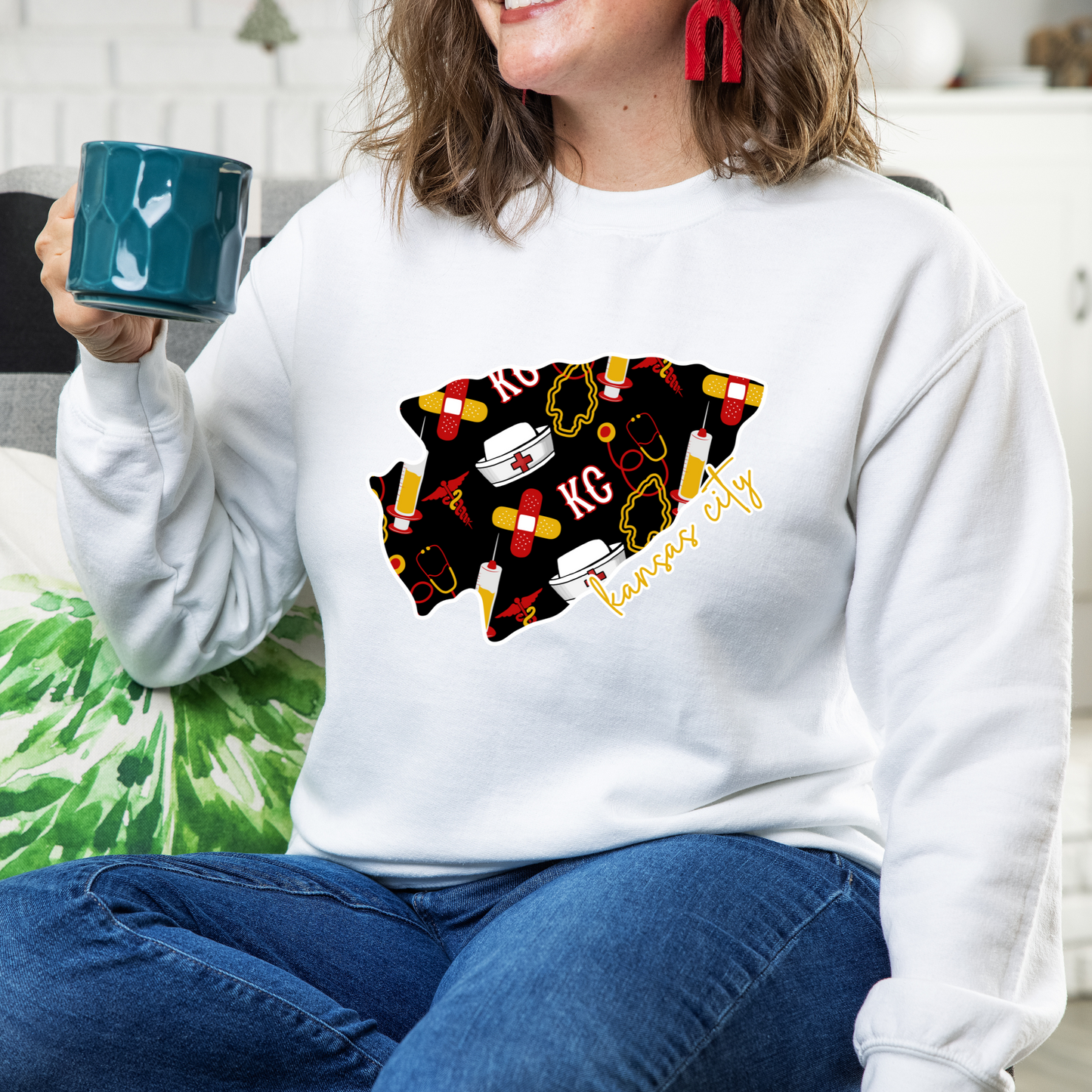 Kansas City Nurse Arrowhead T-Shirt