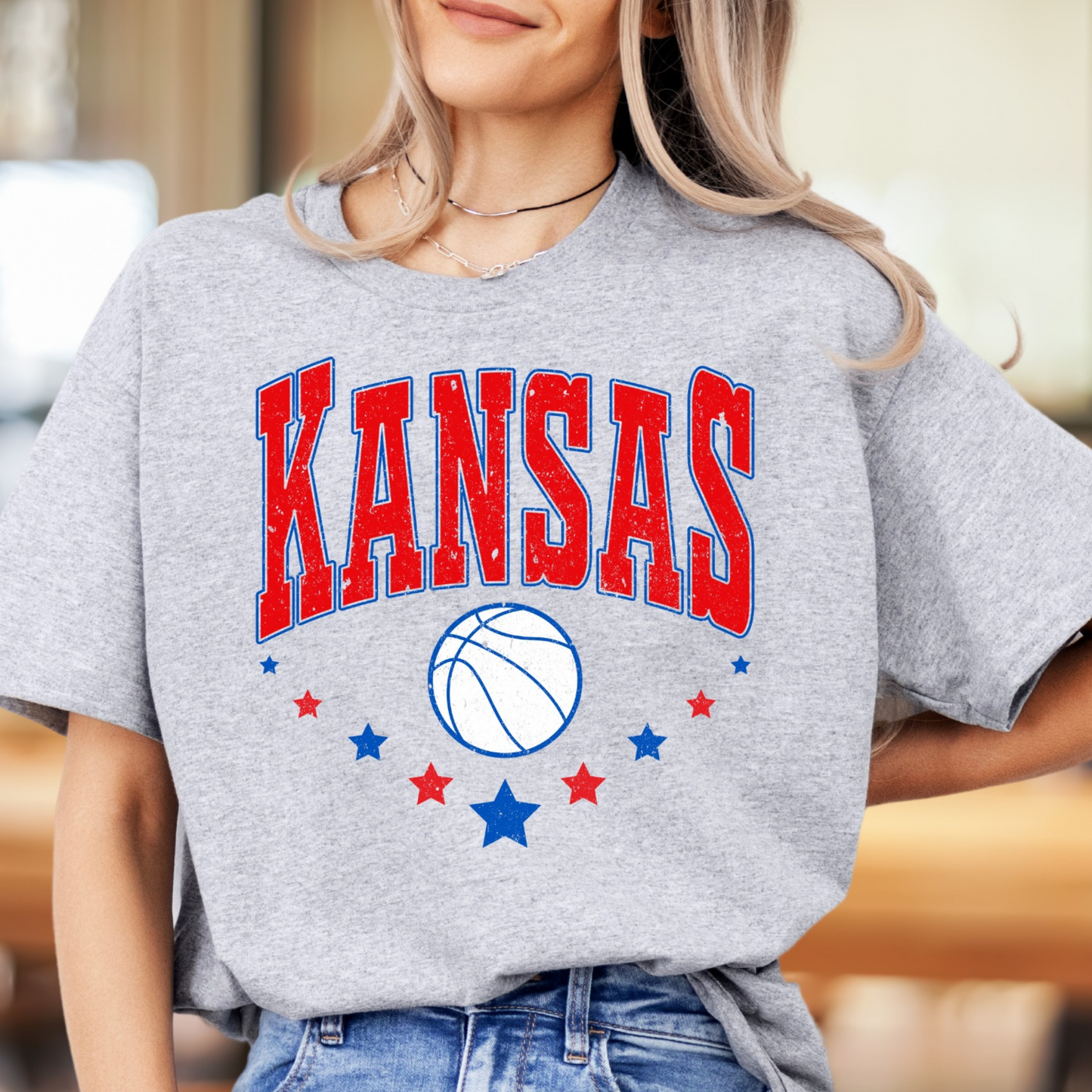 Kansas Basketball Collegiate Tee