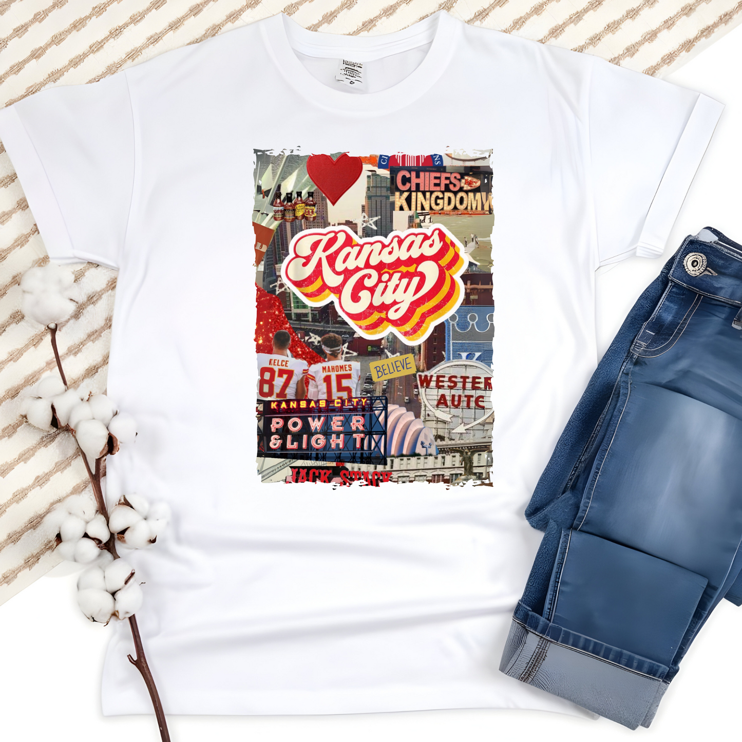 Kansas City Collage Graphic Tee