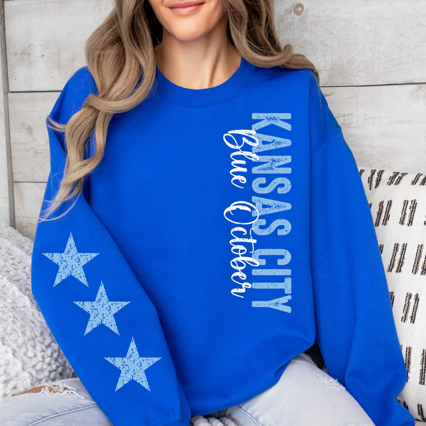 Kansas City Blue October Sweatshirt