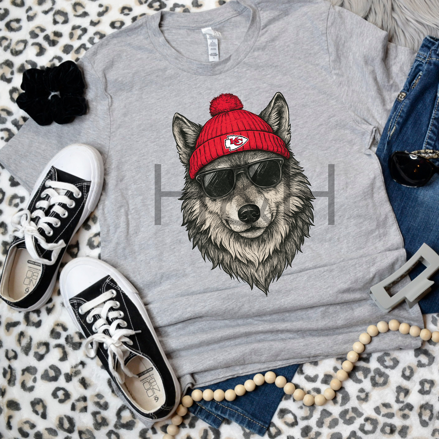 KC Wolf, Game Day Wolf Gear, Kansas City Spirit,