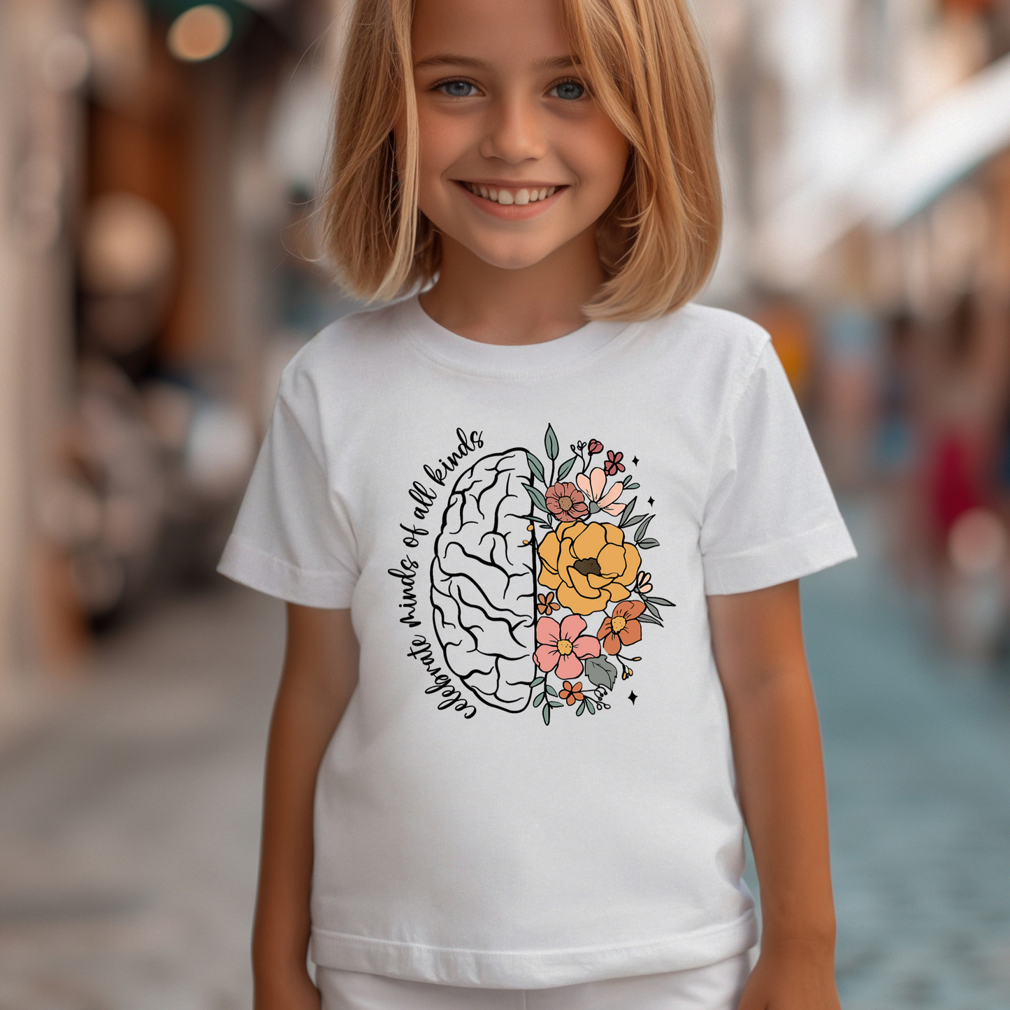 Celebrate Minds of All Kinds Tee - Youth