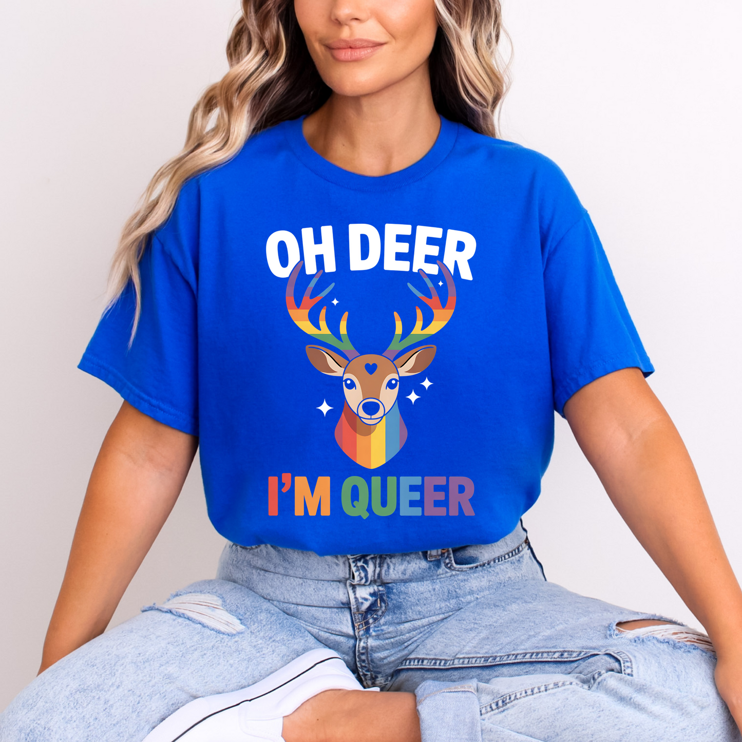 Oh Deer, I’m Queer Tee