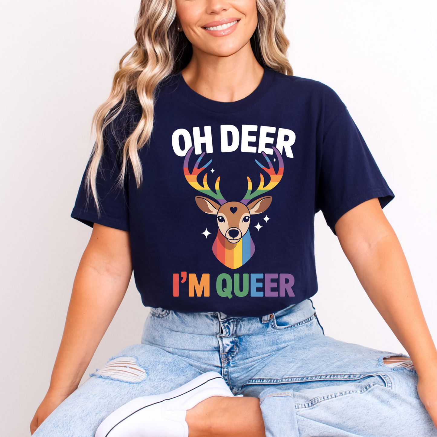 Oh Deer, I’m Queer Tee