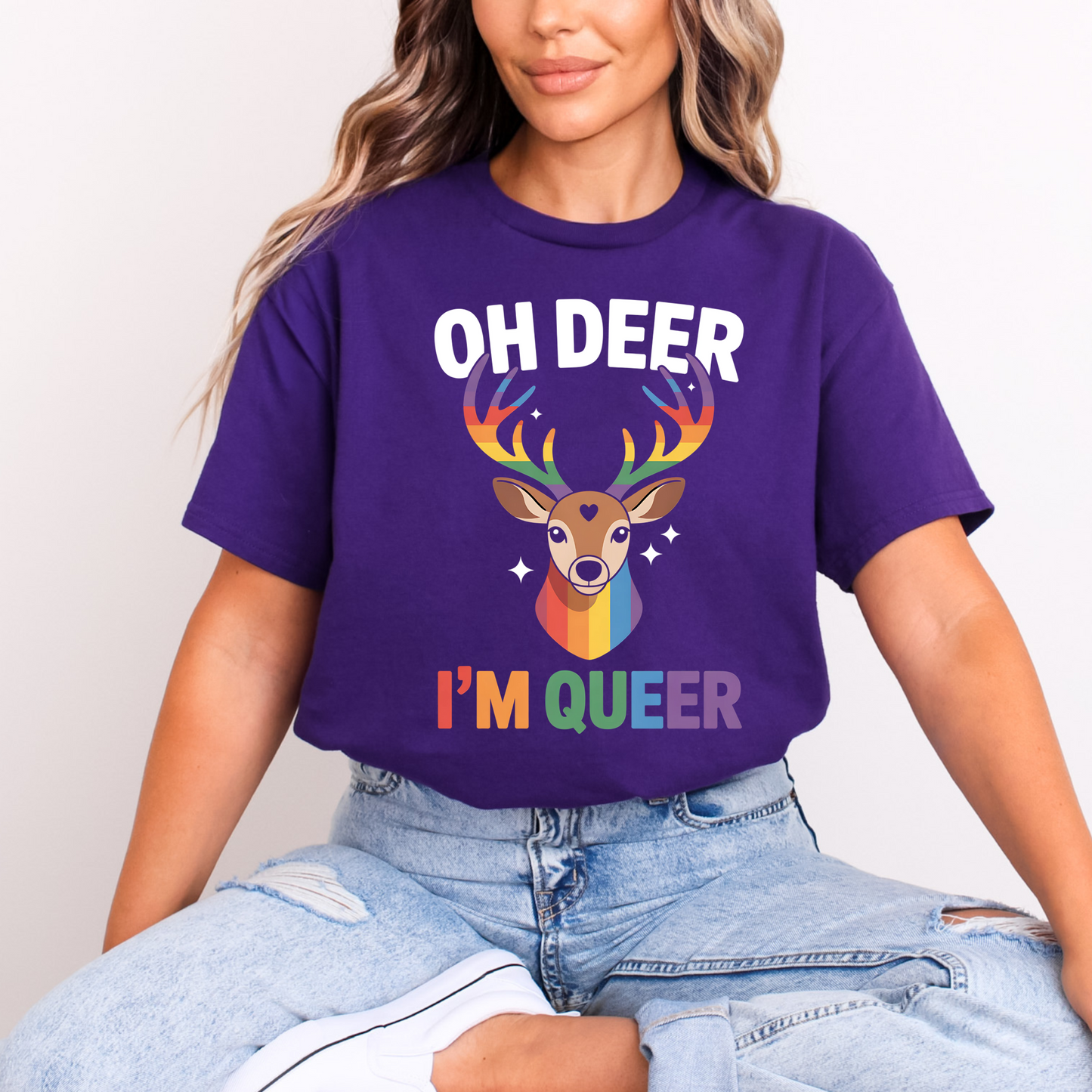Oh Deer, I’m Queer Tee