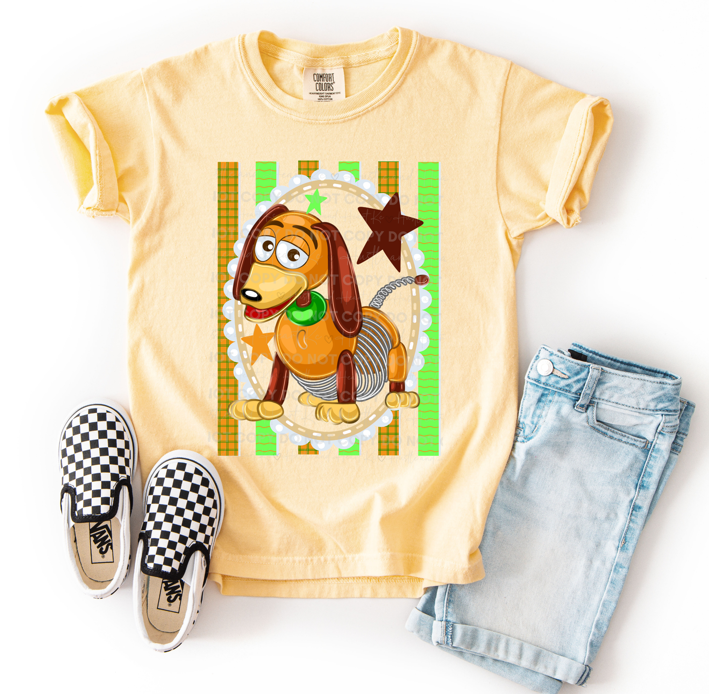 Slinky Dog Inspired Comfort Colors Youth T-Shirt