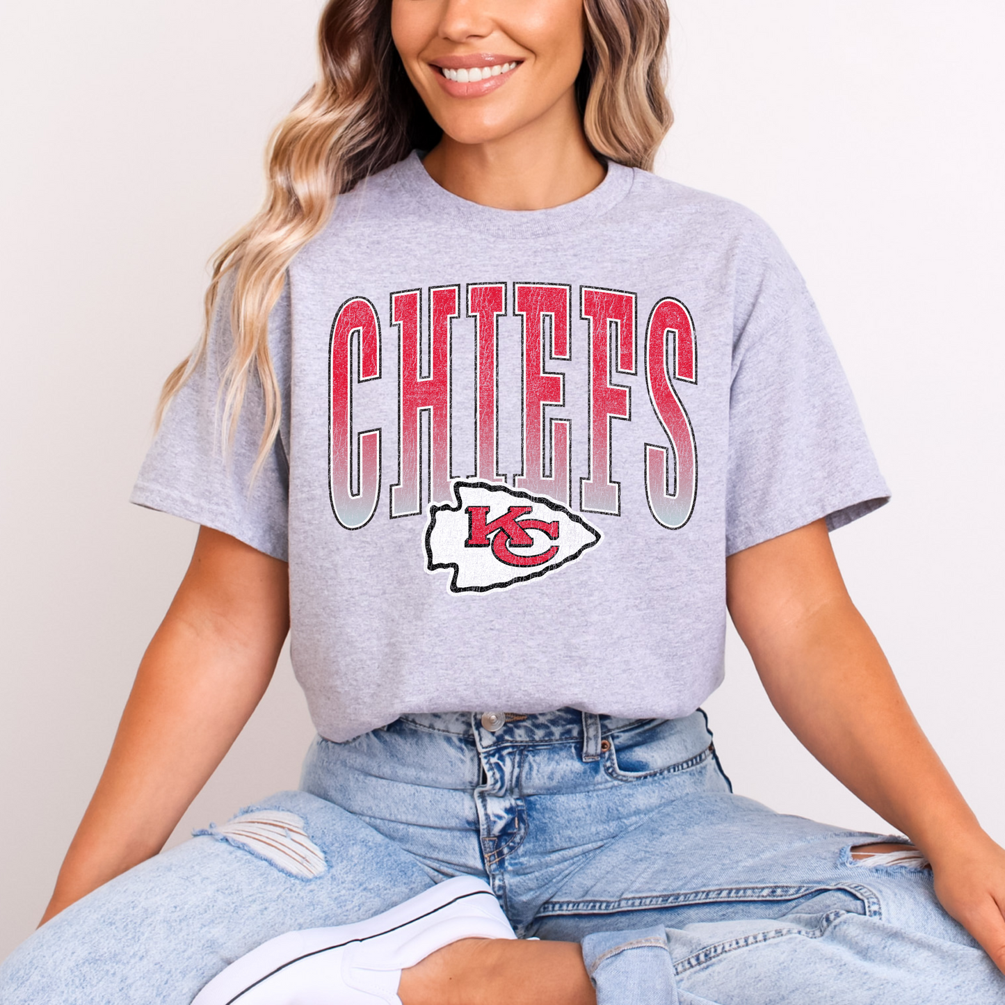 Tall Chiefs Distressed Logo