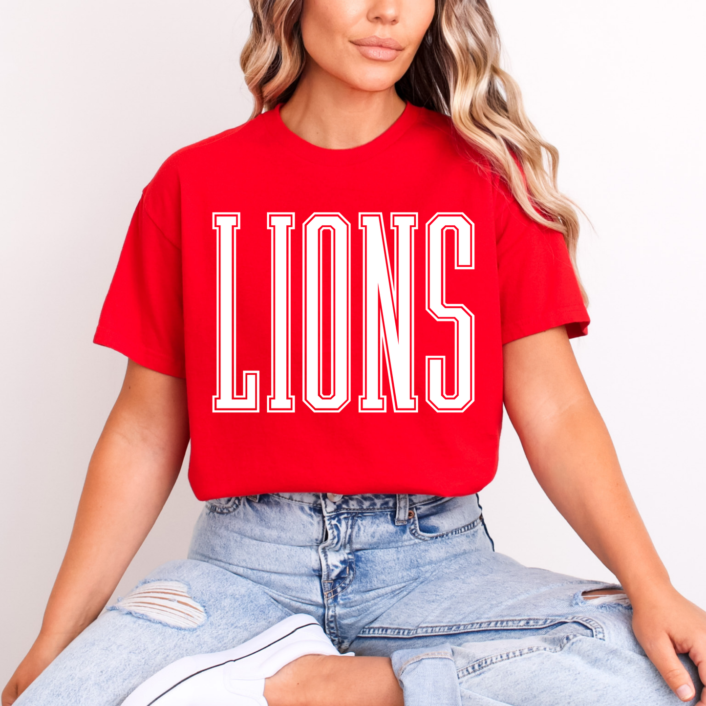Lions Tall Skinny Varsity