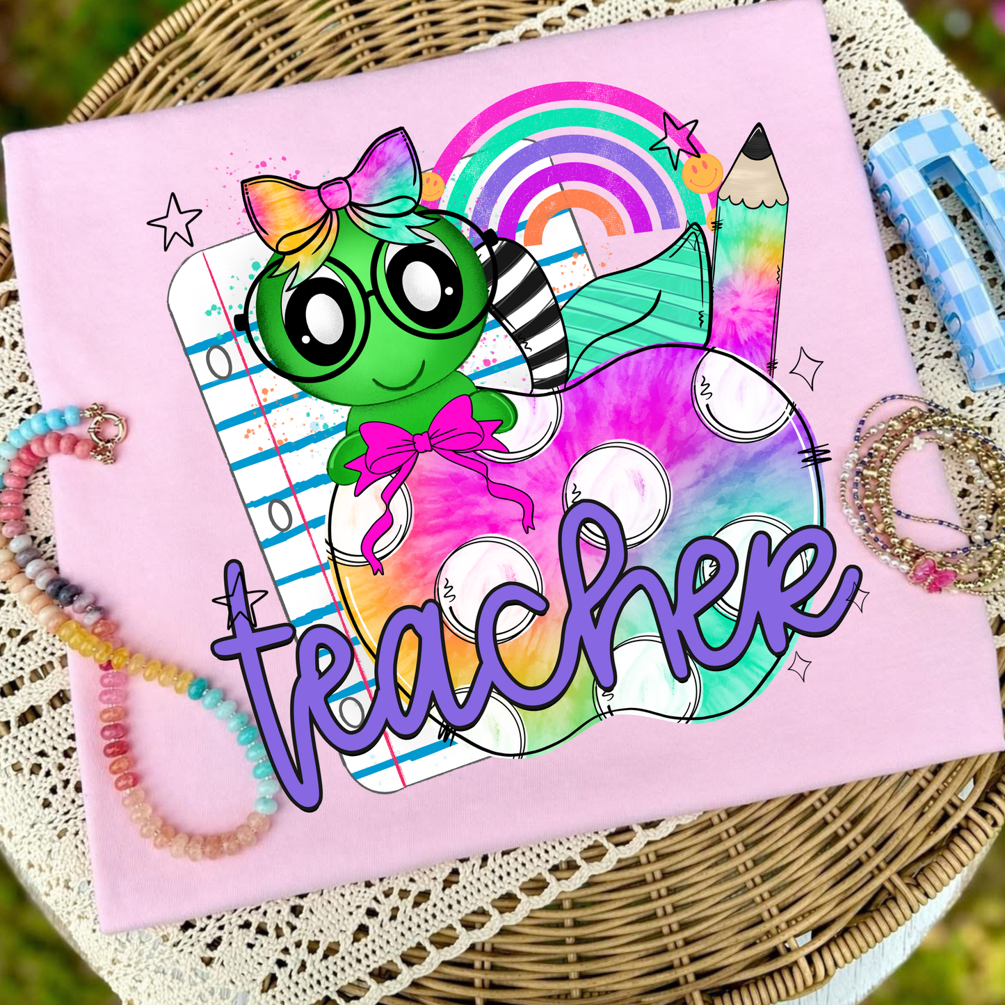 Teacher Water Color | Back to School T-Shirt