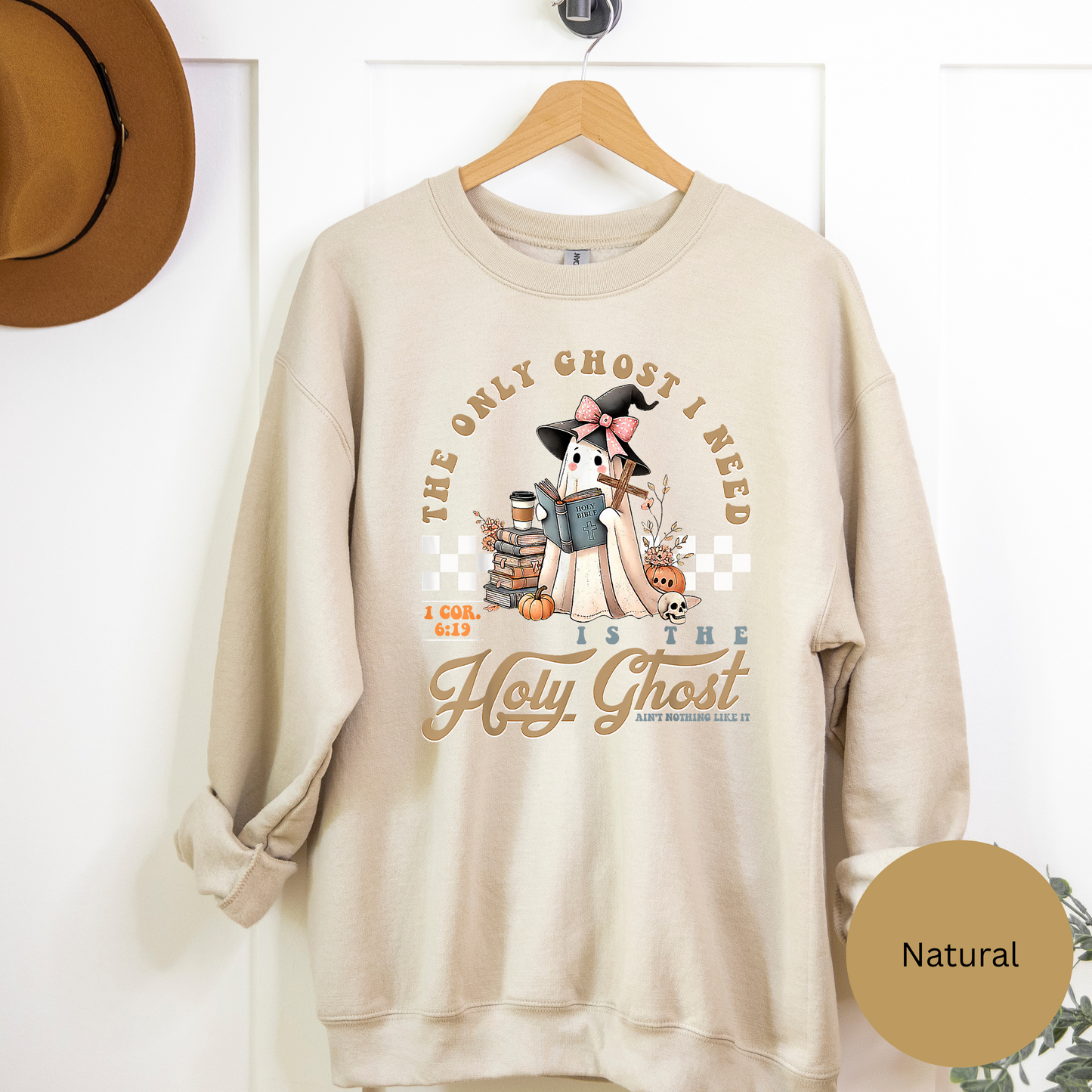 The Only Ghost I Need Is the Holy Ghost Christian Halloween – Fall Faith Graphic Tee