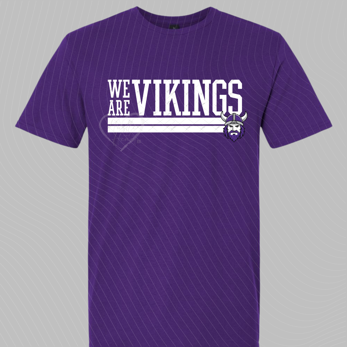 We are Vikings Logo Head Youth