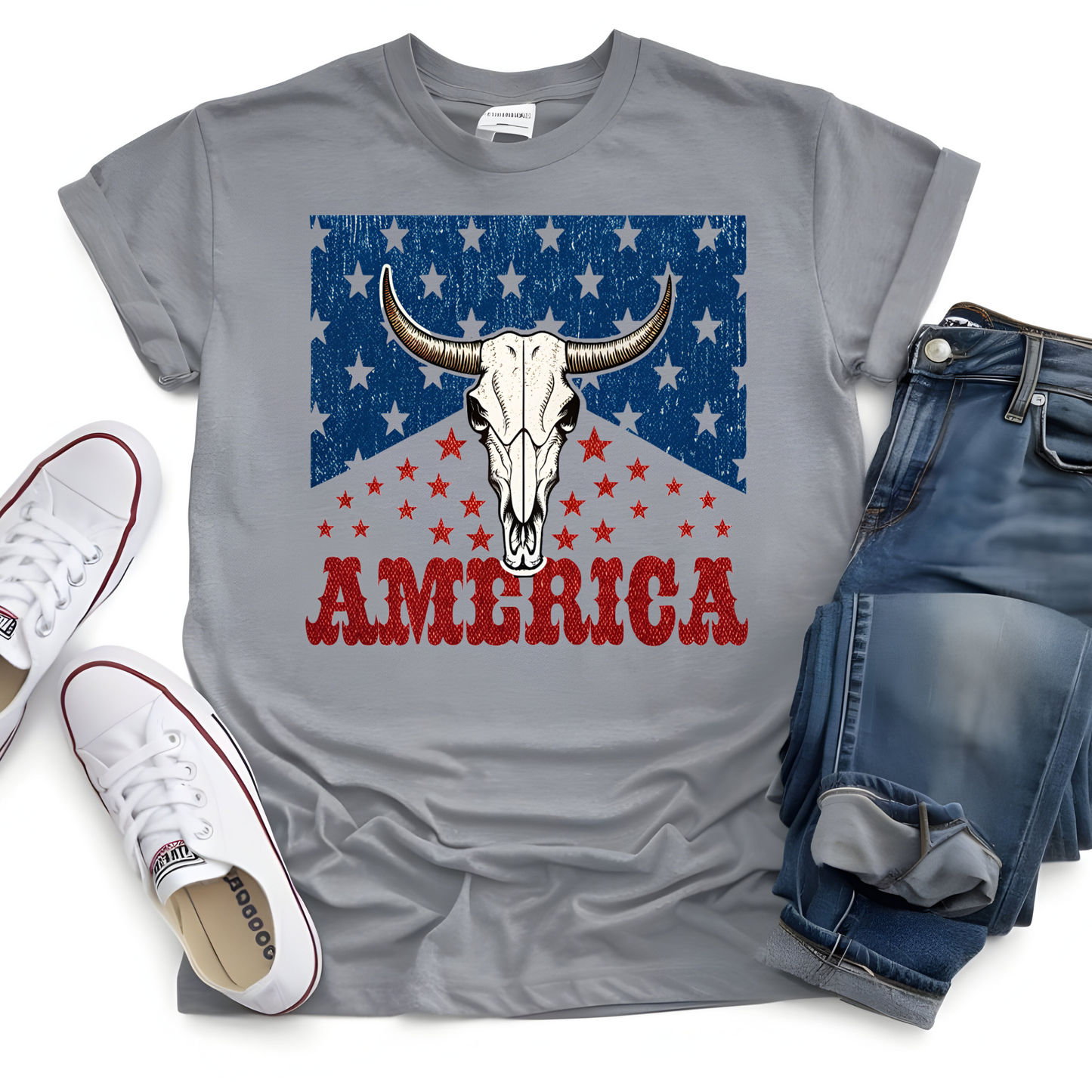 Western America Patriotic Tee (Youth)