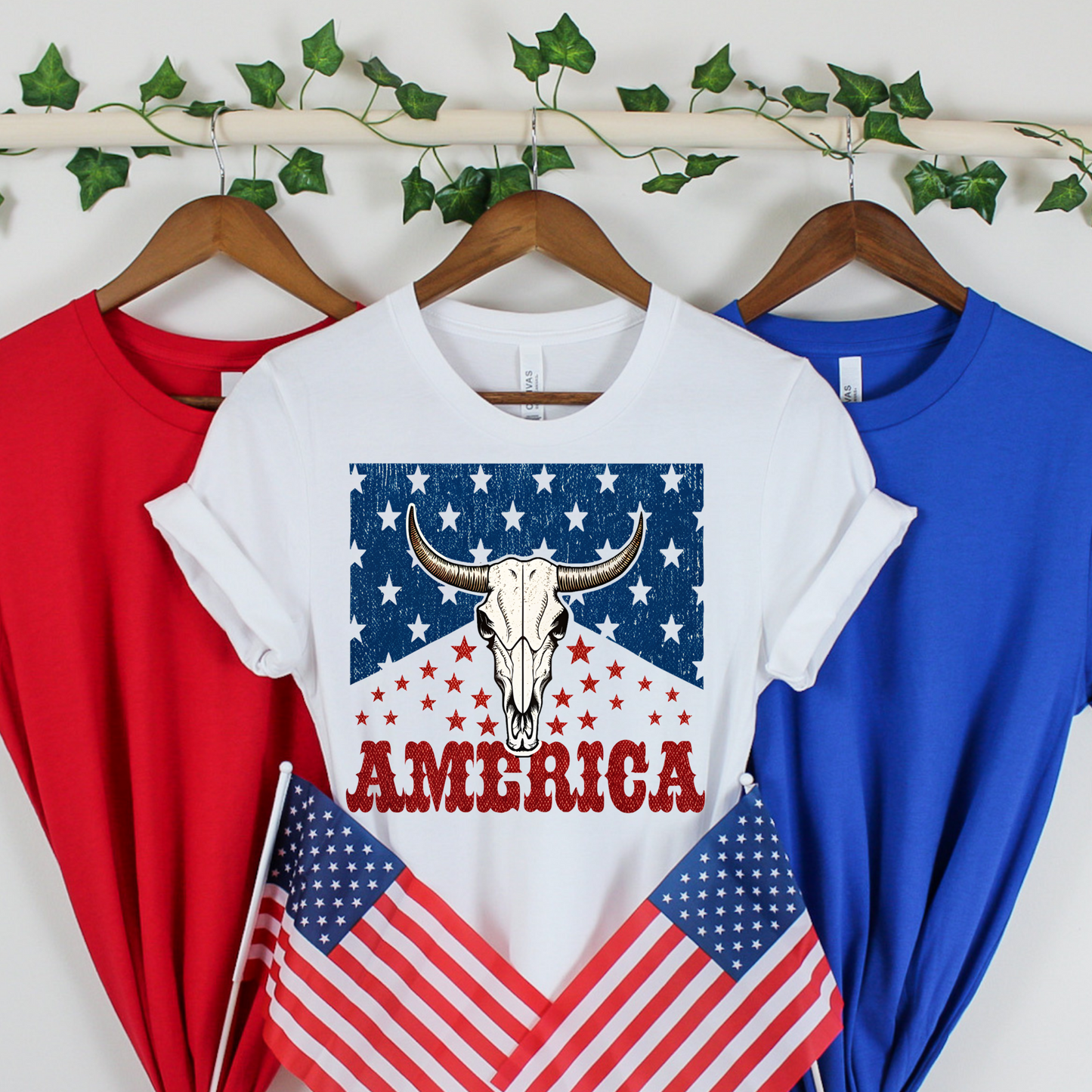 Western America Patriotic Tee (Youth)