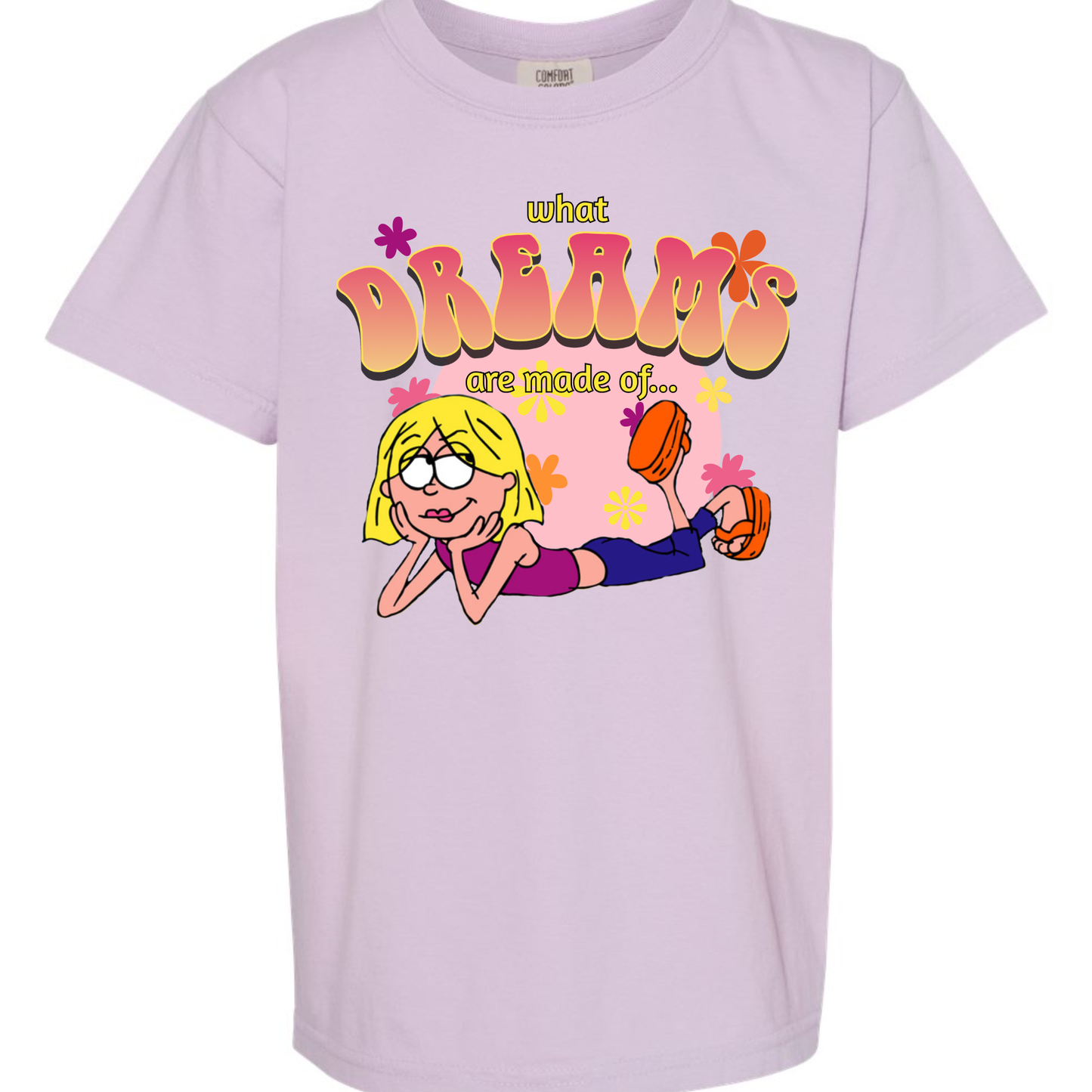 Youth "What Dreams Are Made Of" Retro Cartoon Tee