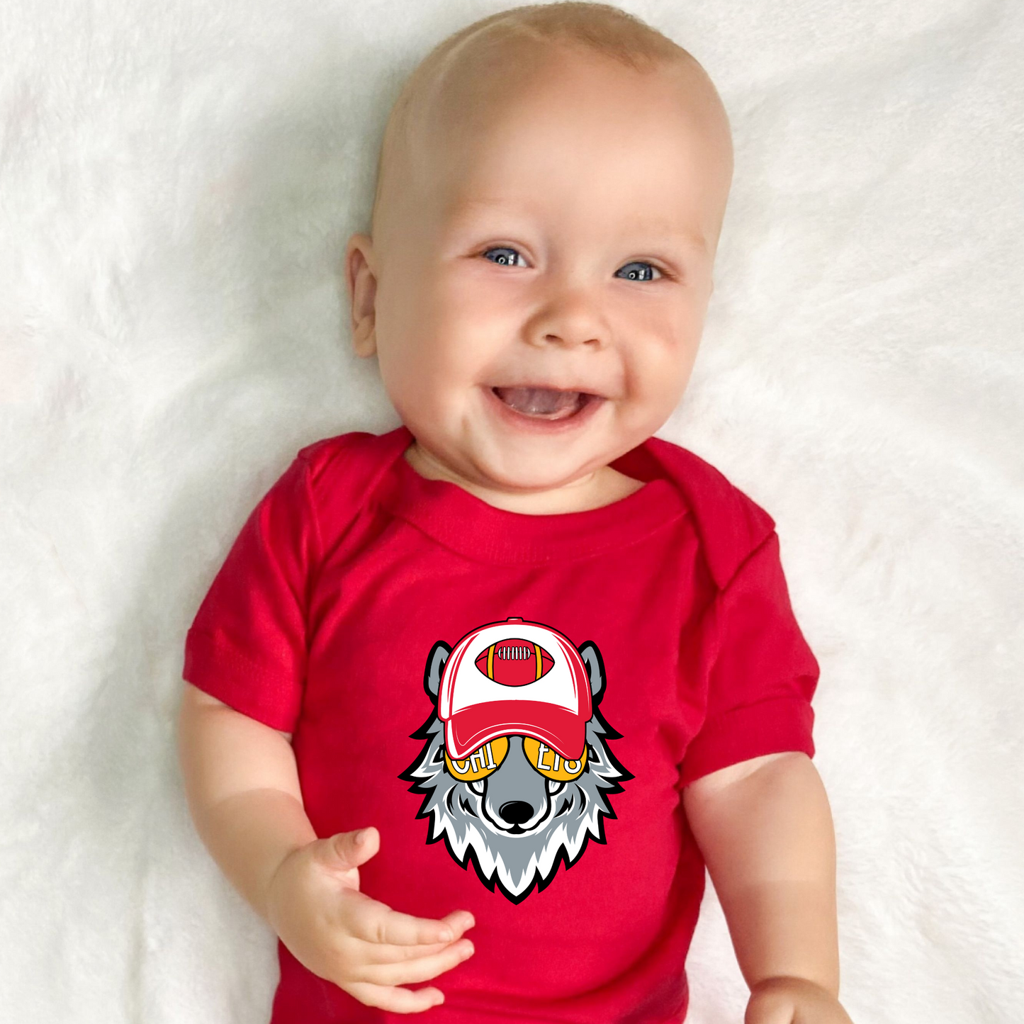 Chiefs Glasses Wolf - Boy or Girl - Infant
