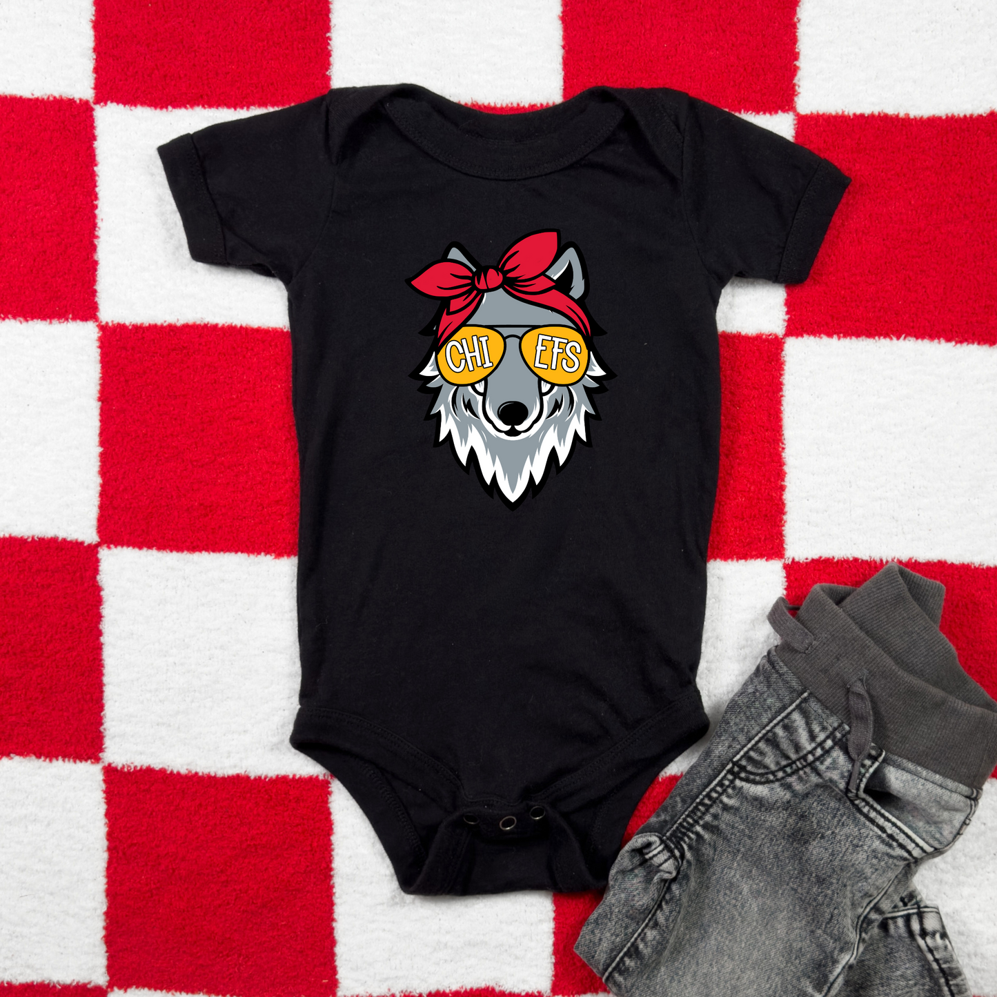 Chiefs Glasses Wolf - Boy or Girl - Infant