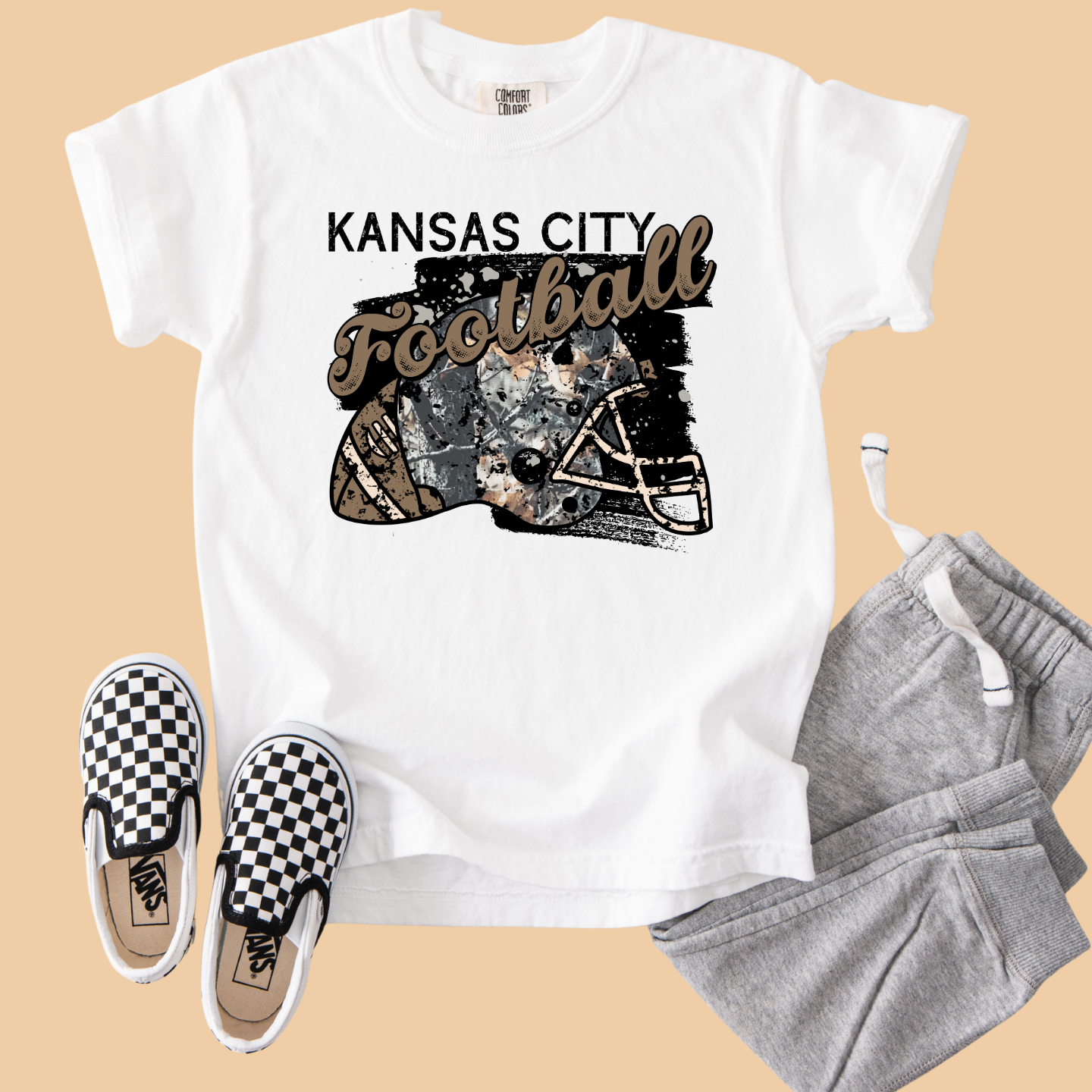 Youth Camo Kansas City Football
