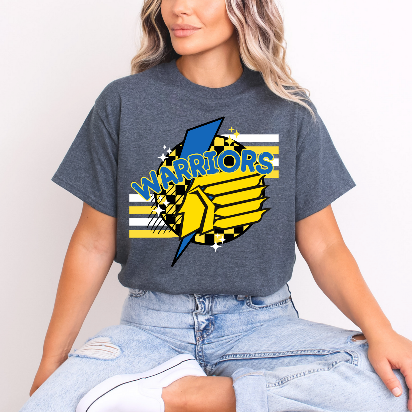 Warriors Retro Collage